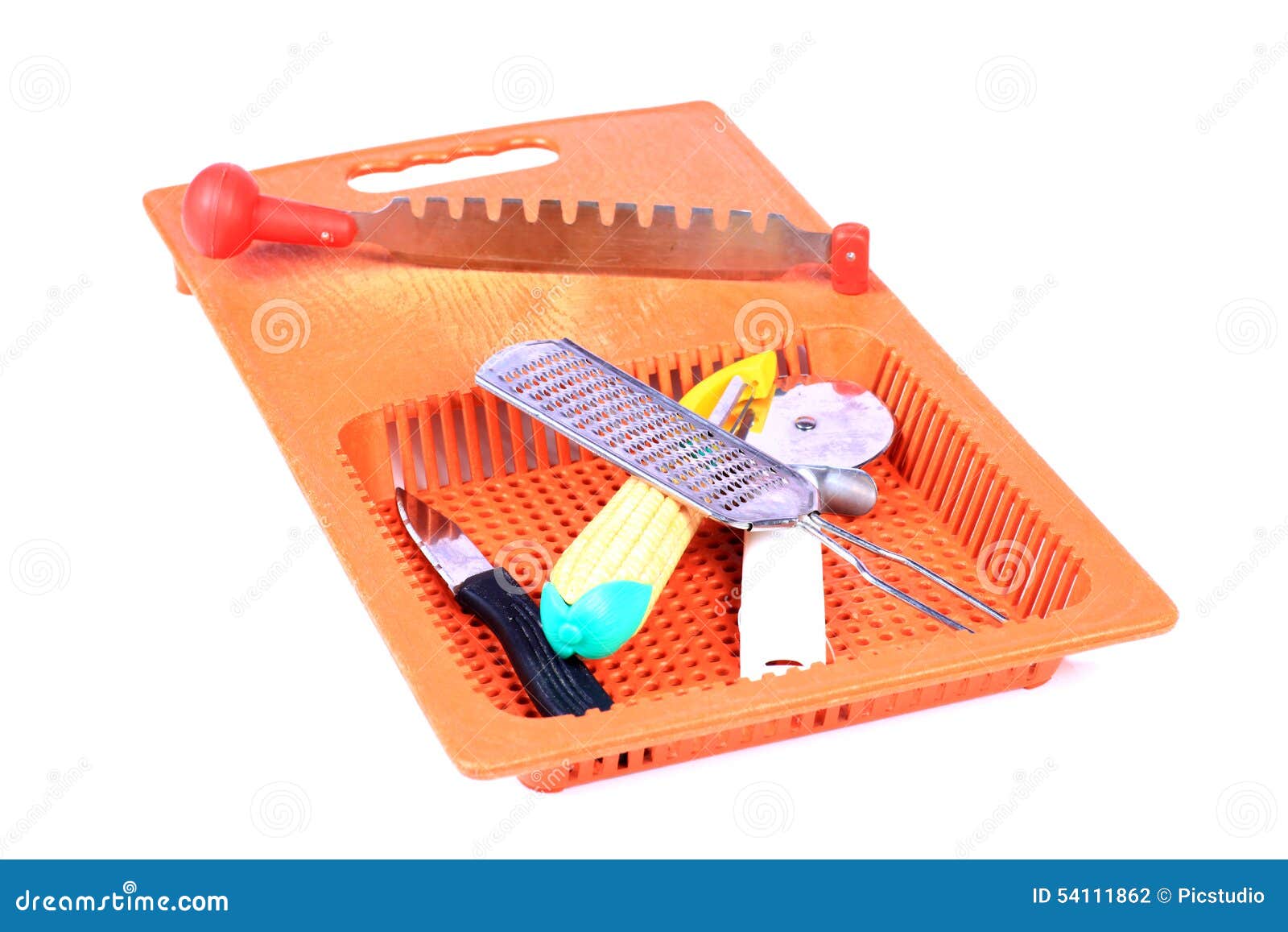 Kitchen cutting items stock photo. Image of blade, pinted 54111862
