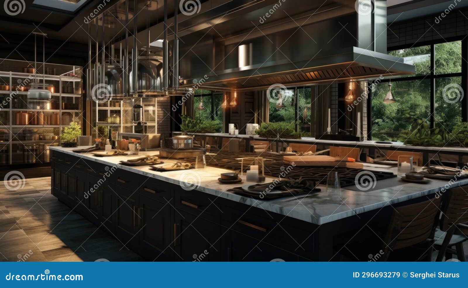 Kitchen Design Ideas for Modern Kitchens, AI Stock Image Image of