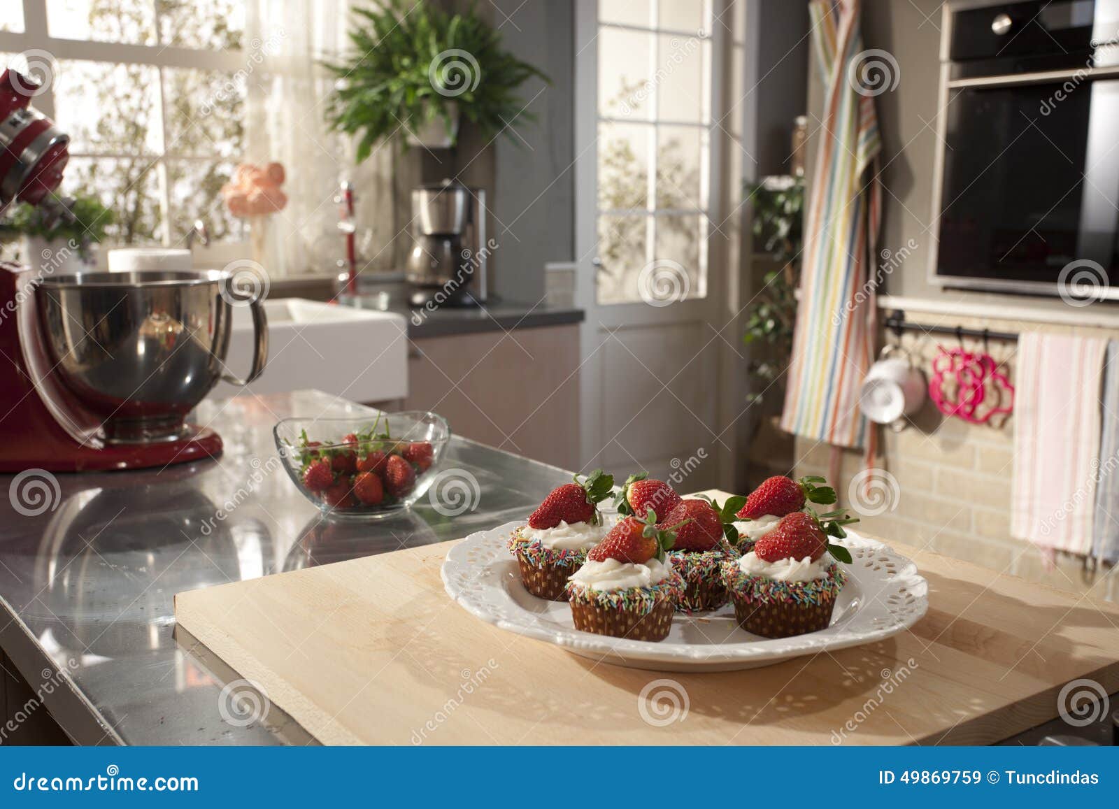 Kitchen 4 Stock Image Image Of Light House Strawberry 49869759 