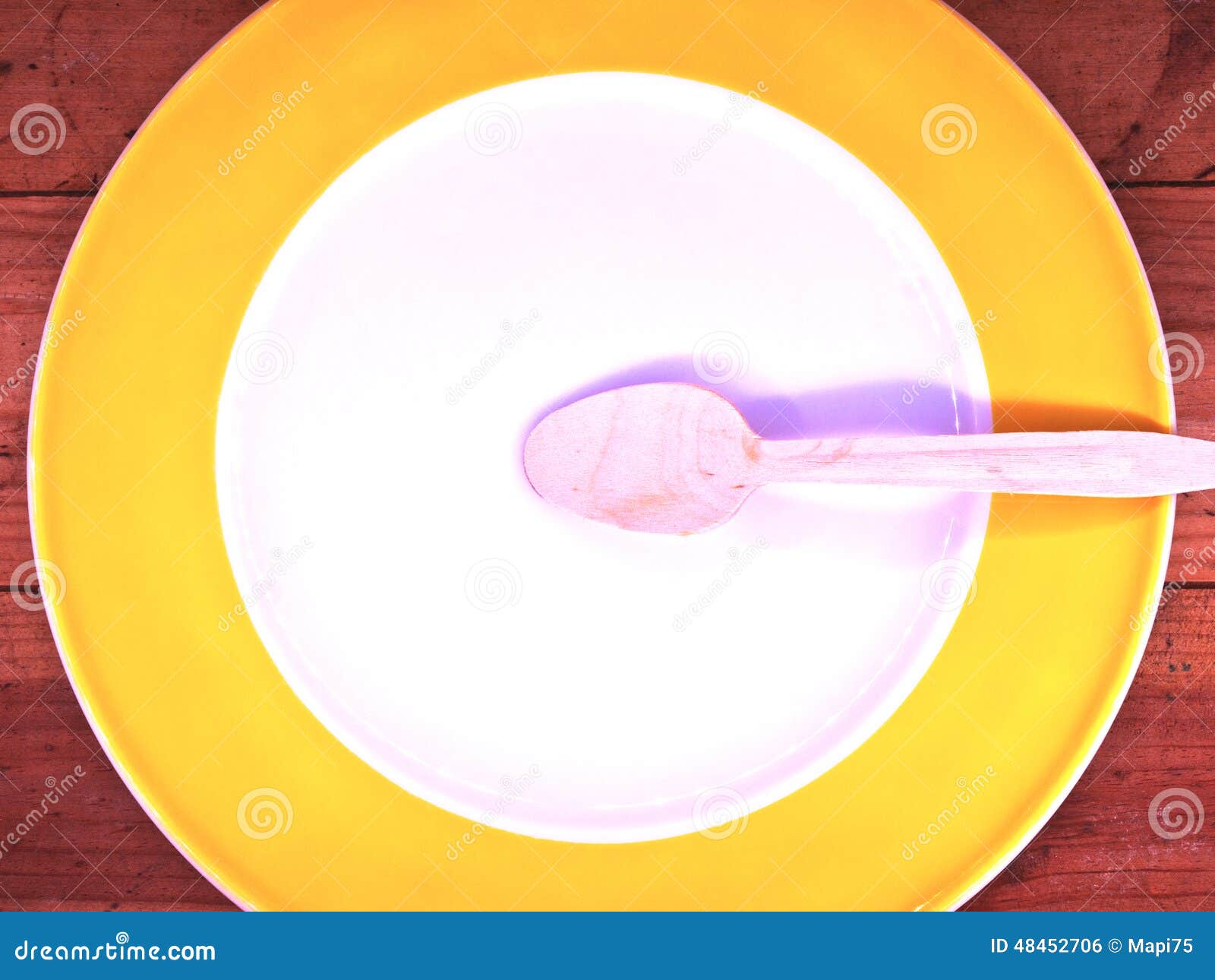 Kitchen Dishes Wooden Spoon Stock Photo Image of diner, metal