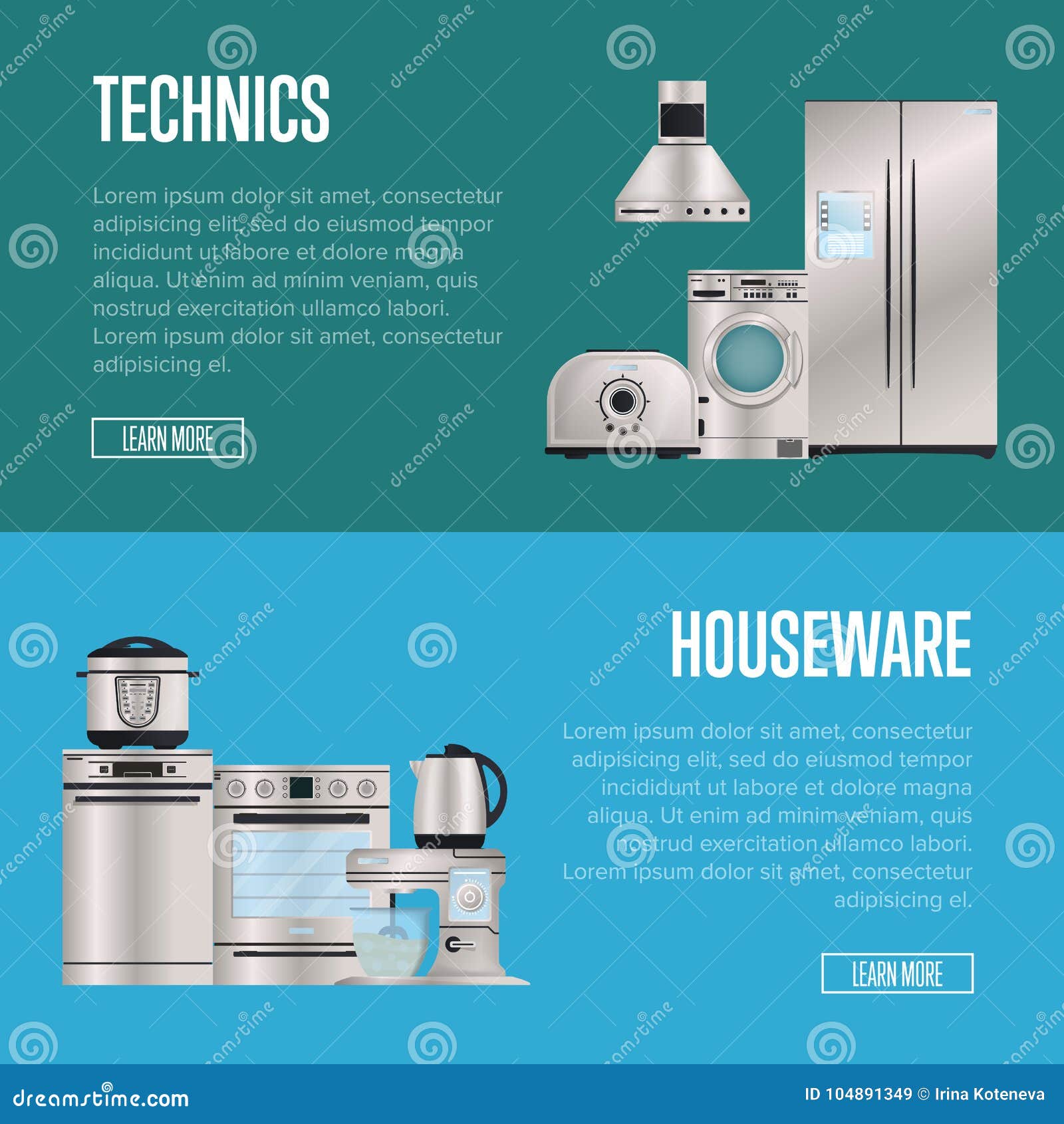 kitchen electronic houseware technics posters