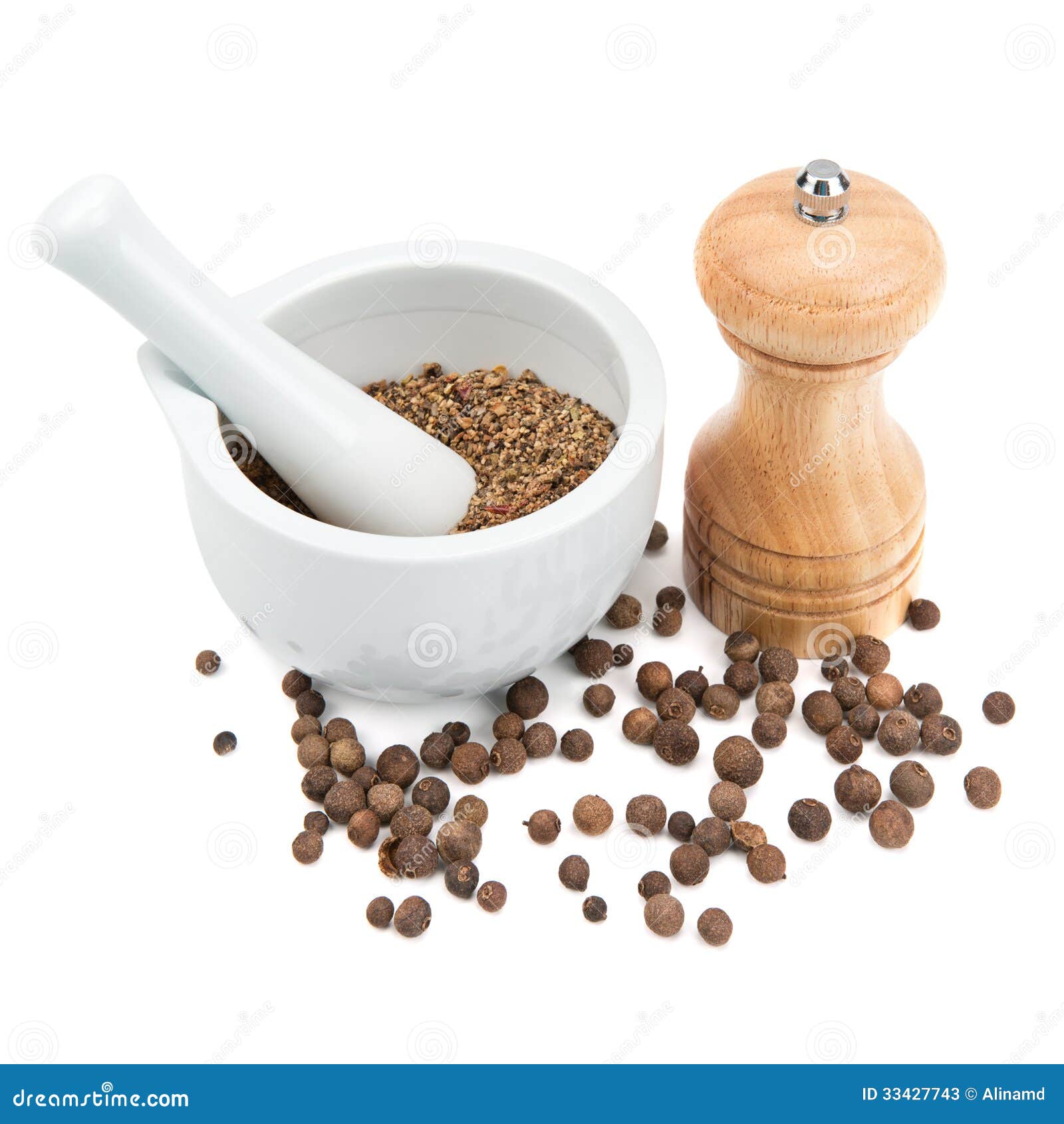 Kitchen Equipment for Grinding Spices Stock Image Image of peppercorn