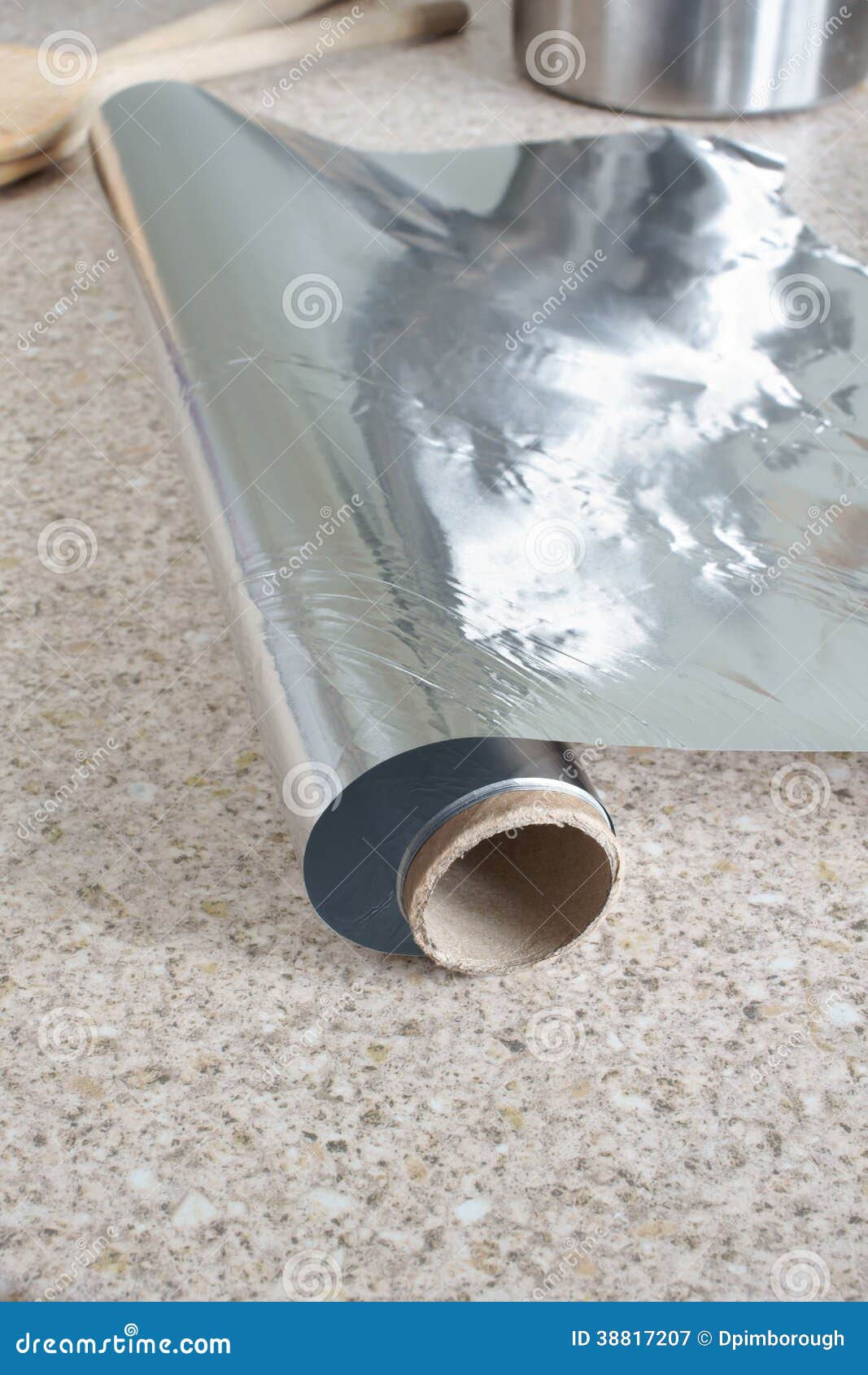Kitchen Foil stock image. Image of utensil, kitchen, metal 38817207
