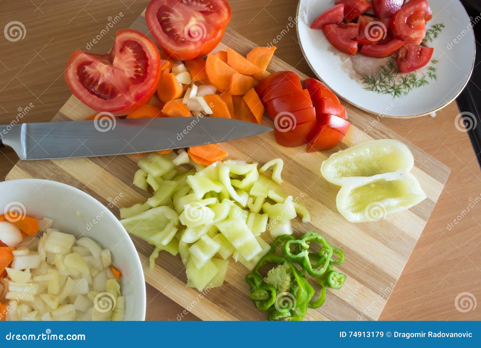 Kitchen Full of Fresh Vegetables Stock Image Image of paprika, fresh