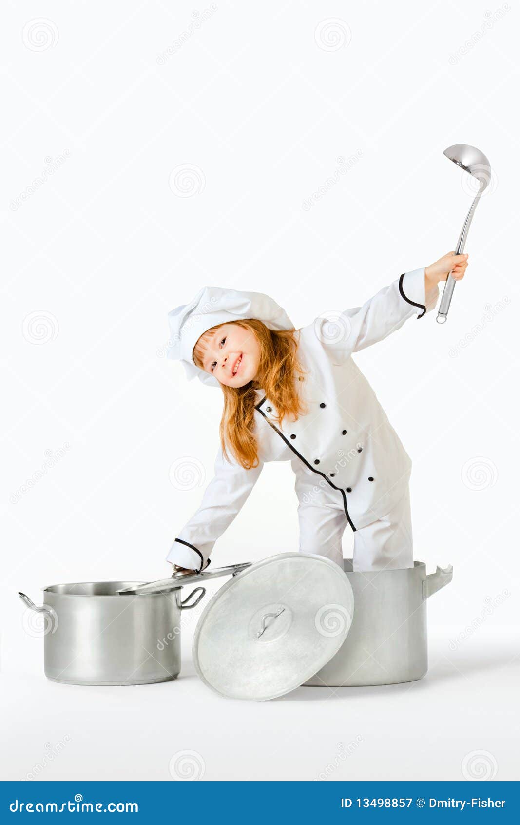 Kitchen hand. stock image. Image of cute, eating, helping 13498857