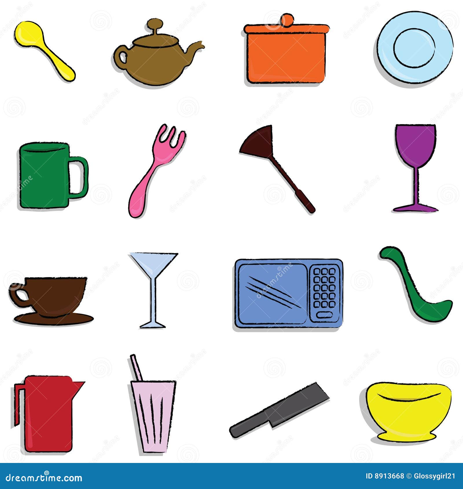 clipart of kitchen items - photo #7