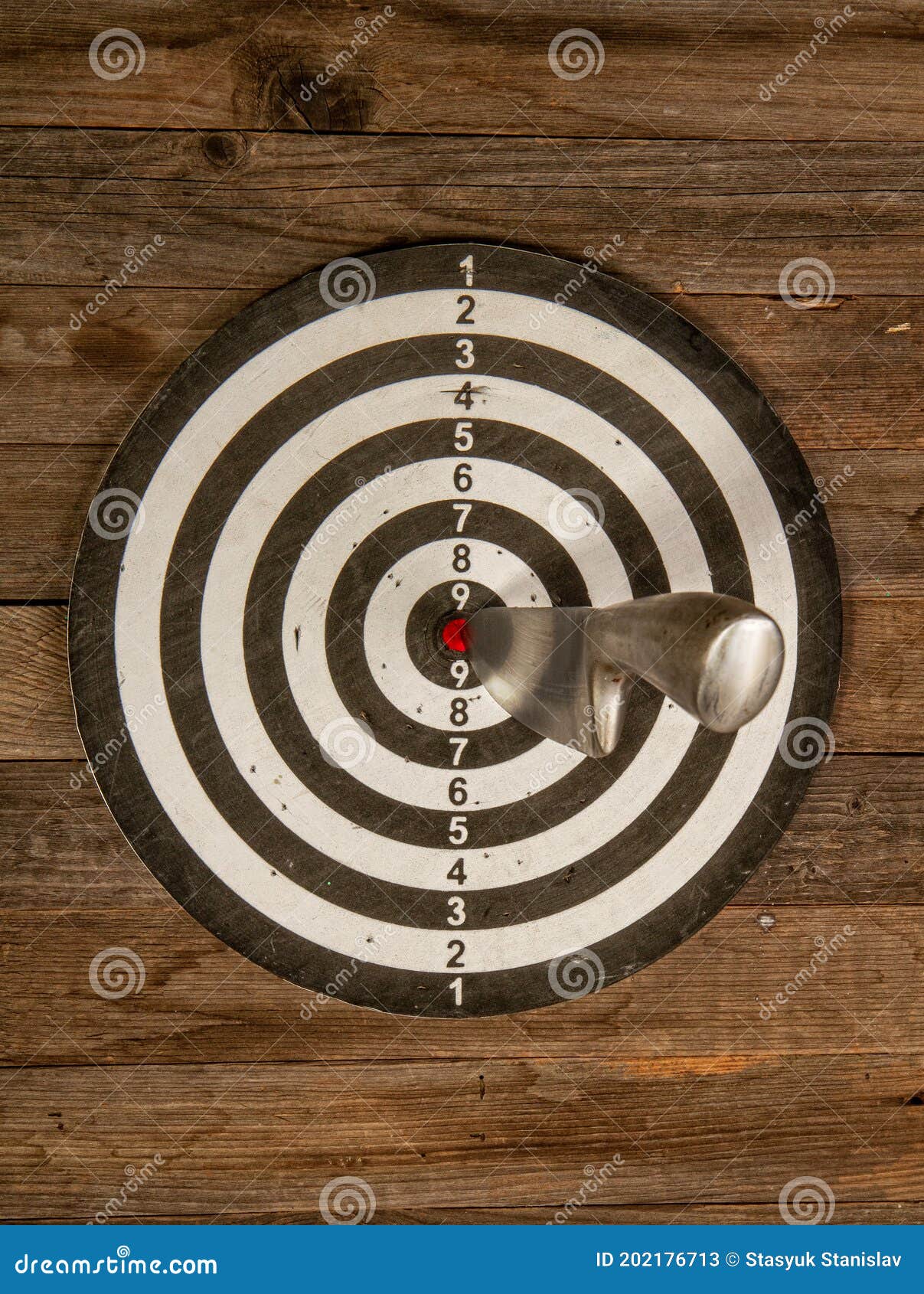 Kitchen knife target stock image. Image of conceptual 202176713