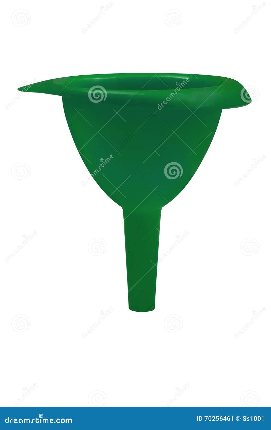 Kitchen plastic funnel stock image. Image of plastic 70256461
