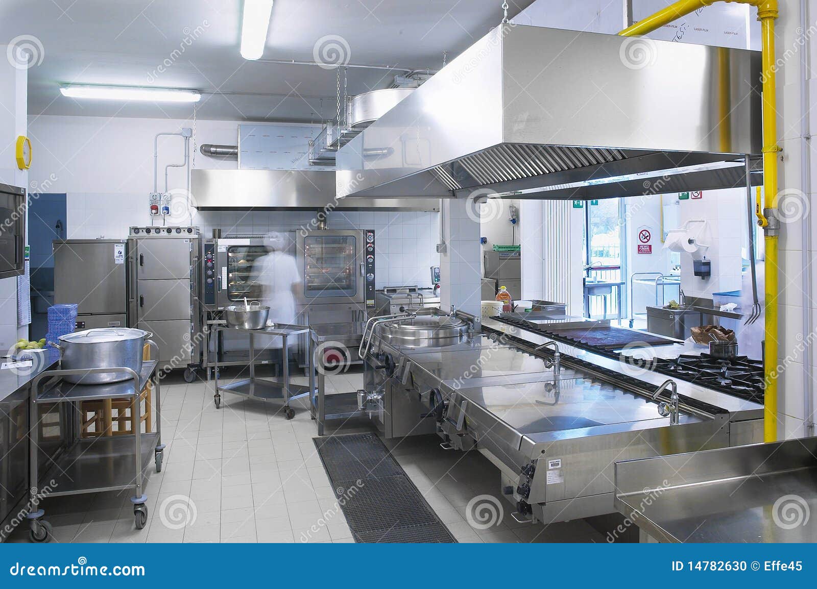 a kitchen of a restaurant