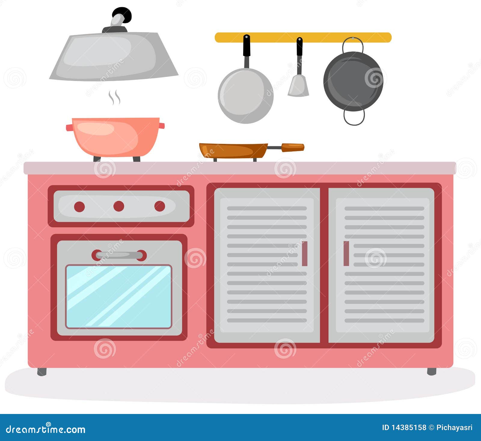 Interior sketch of kitchen room. Outline blueprint design of kitchen Stock  Illustration | Adobe Stock