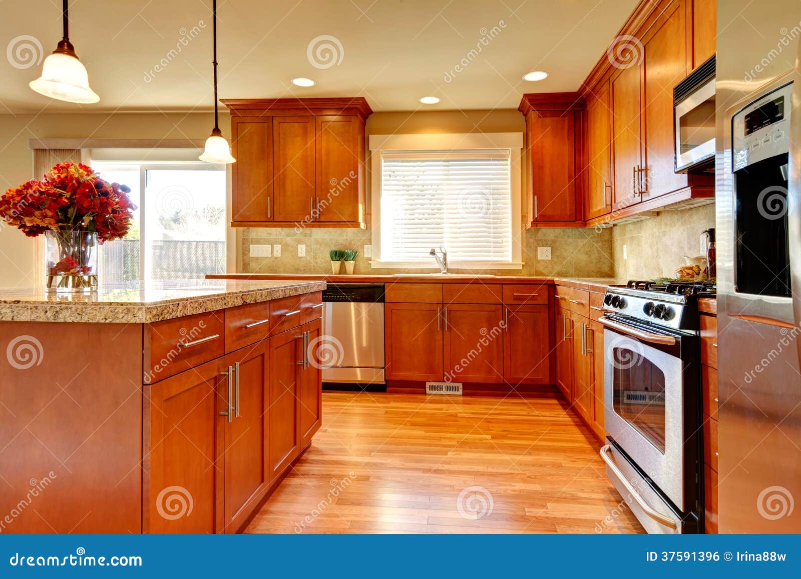Kitchen room design stock photo. Image of large, northwest 37591396
