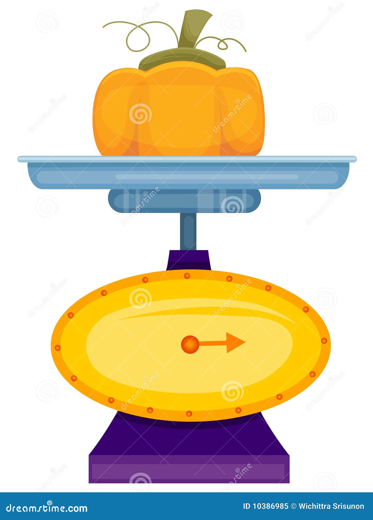 Kitchen scale stock illustration. Illustration of kitchen 10386985