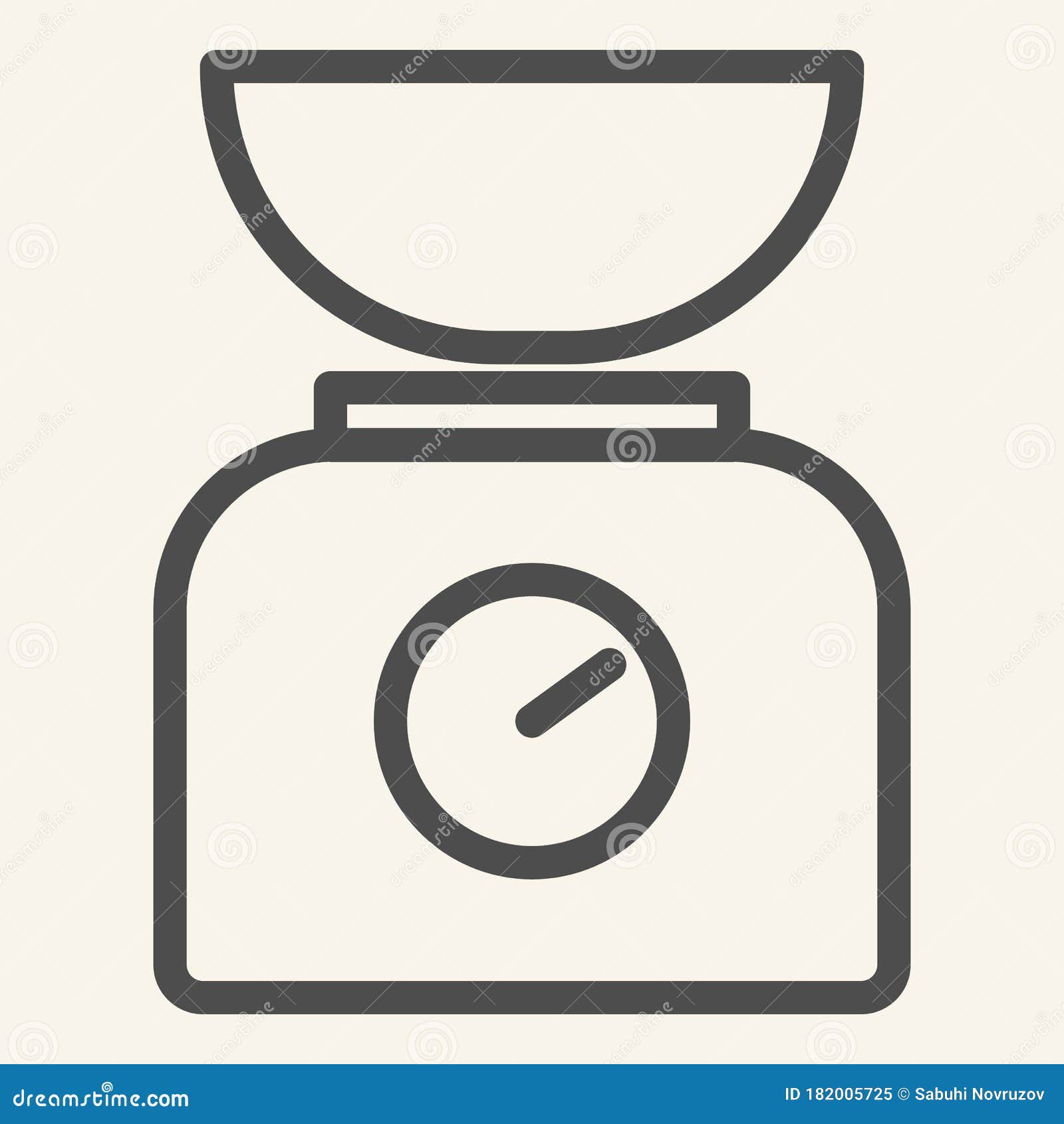 https://thumbs.dreamstime.com/z/kitchen-scale-bowl-line-icon-kitchen-measuring-device-symbol-outline-style-pictogram-beige-background-weight-scale-sign-182005725.jpg