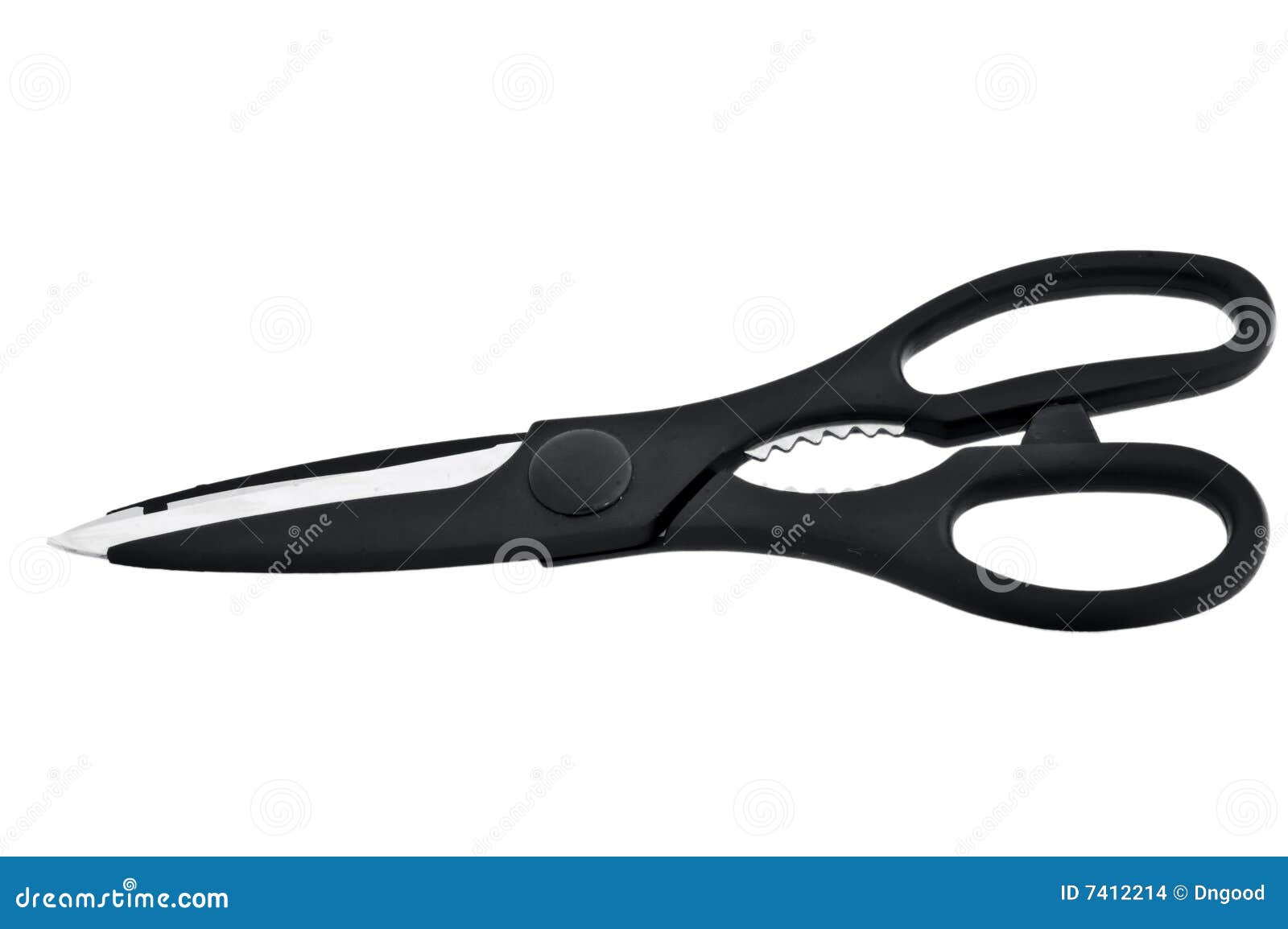 Kitchen Scissors Closed stock photo. Image of stylist 7412214