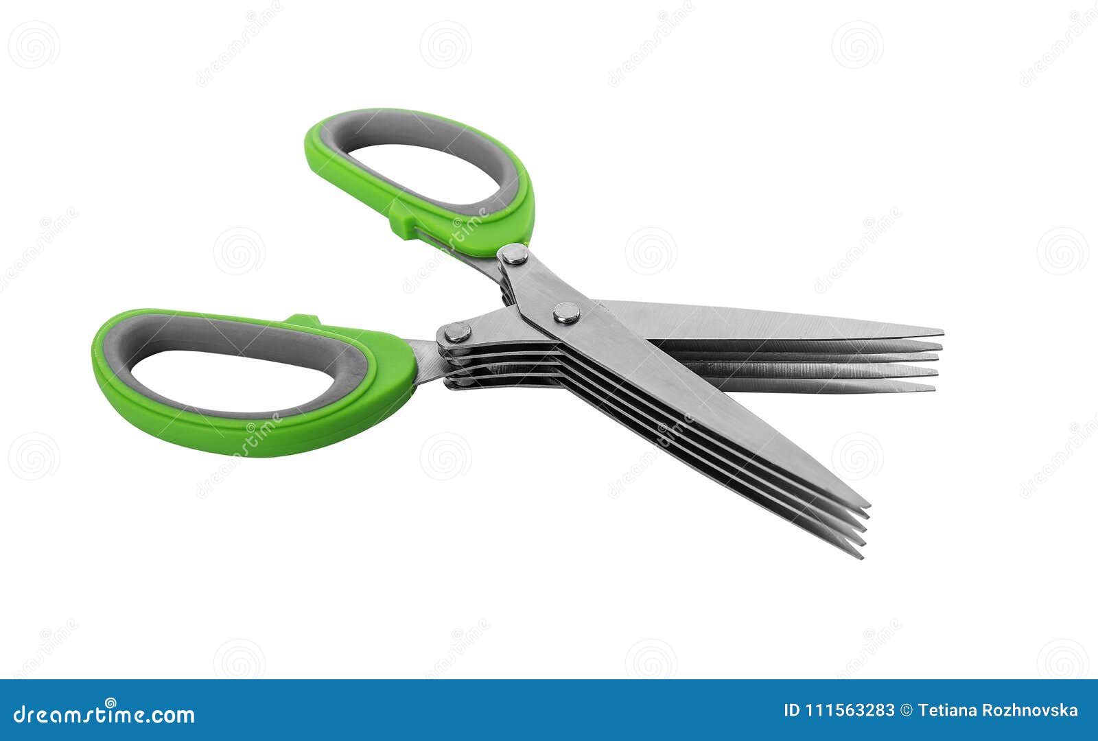 Kitchen Scissors for Cutting Greenery. Stock Image Image of comb