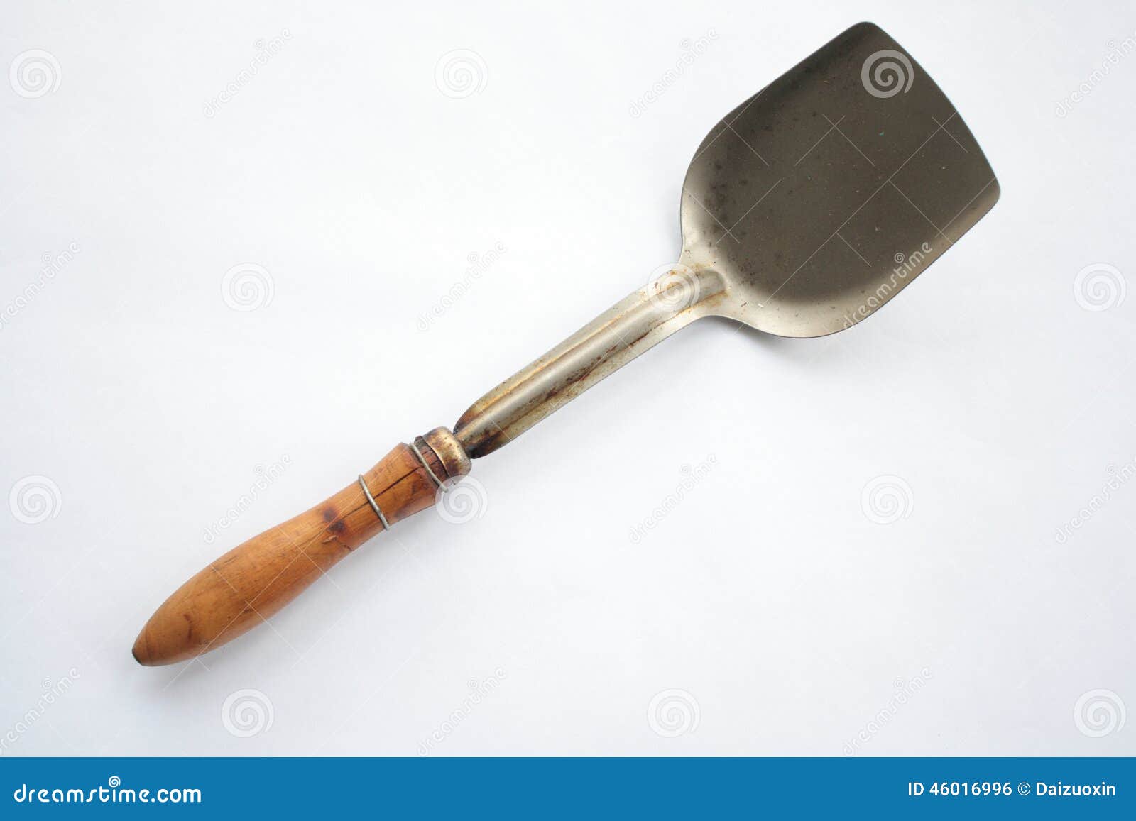Kitchen shovel stock photo. Image of lubrication, wood 46016996