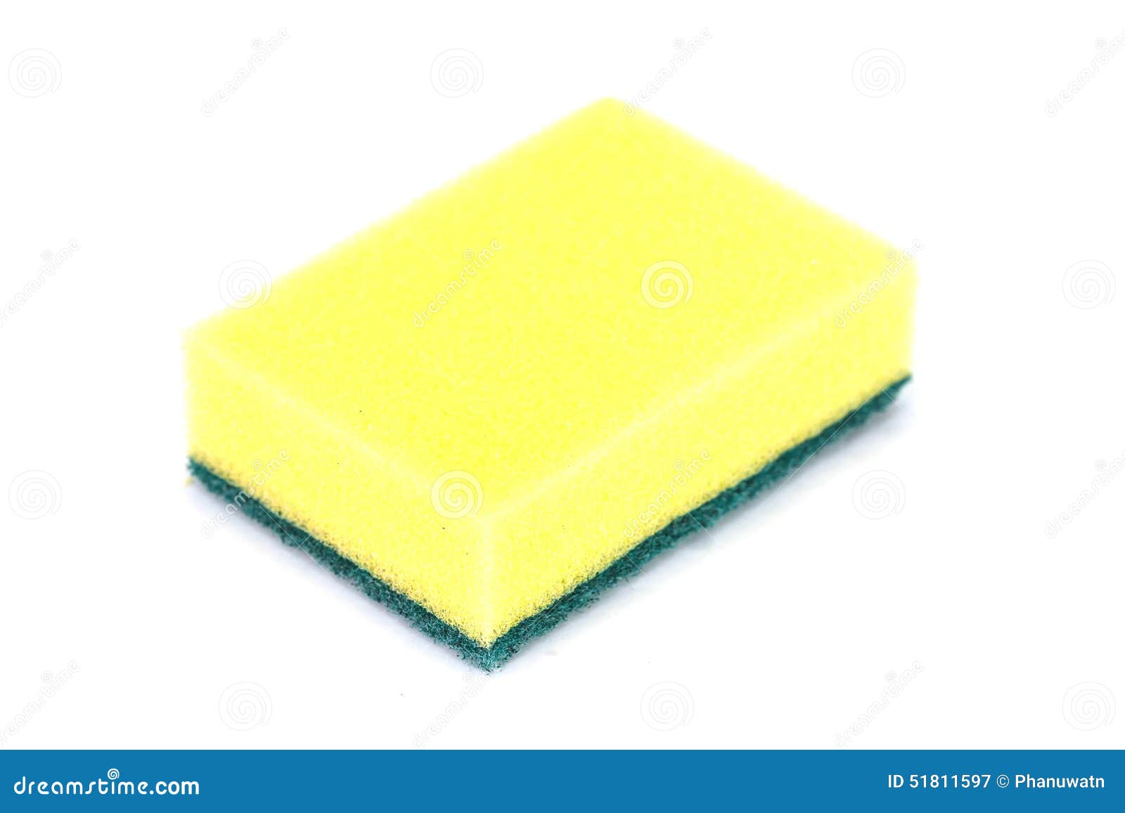 Kitchen Sponge for Dish Cleaning Stock Image Image of bright, cleaner