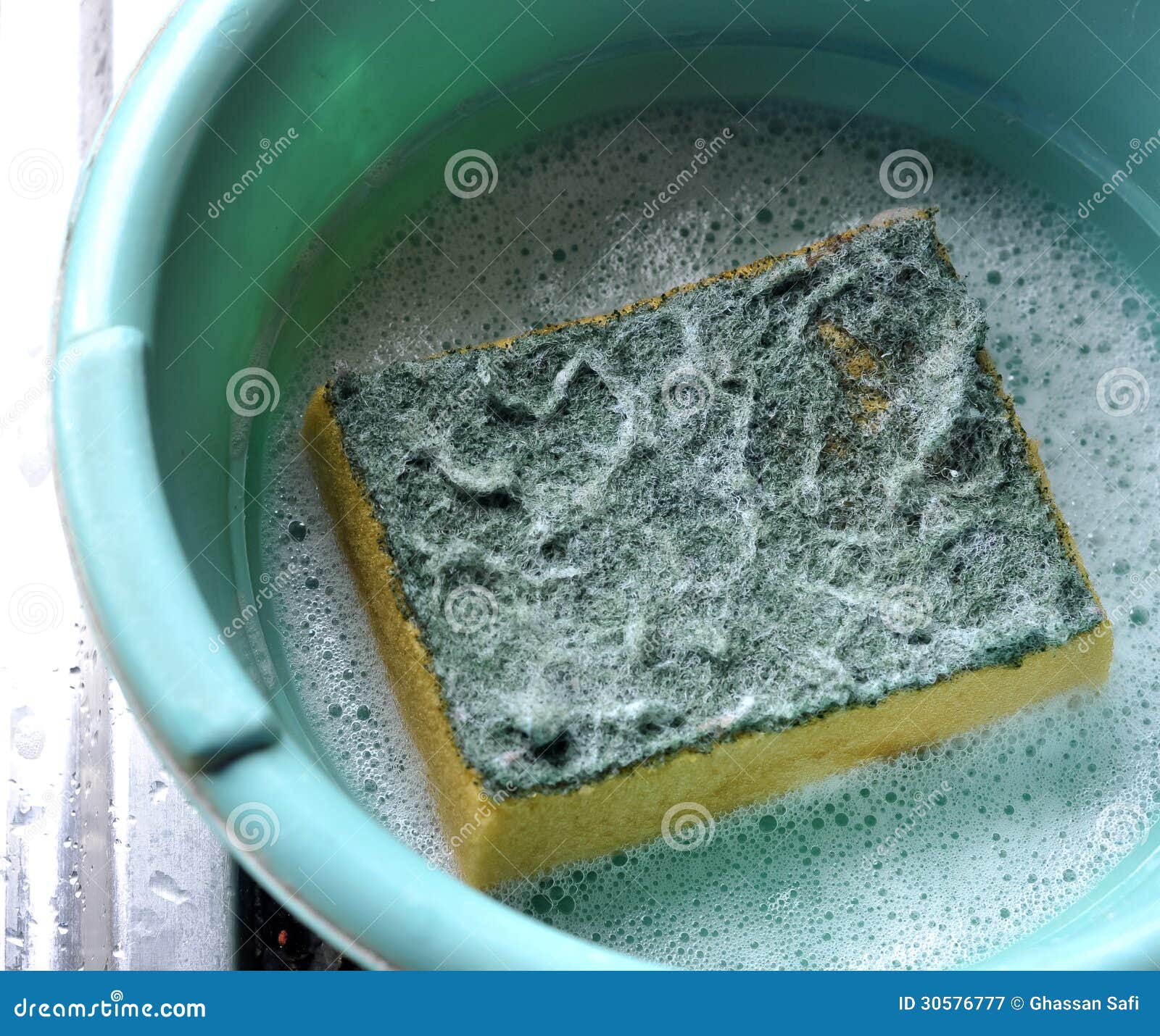 Kitchen sponge stock image. Image of tool, clean, sponge 30576777