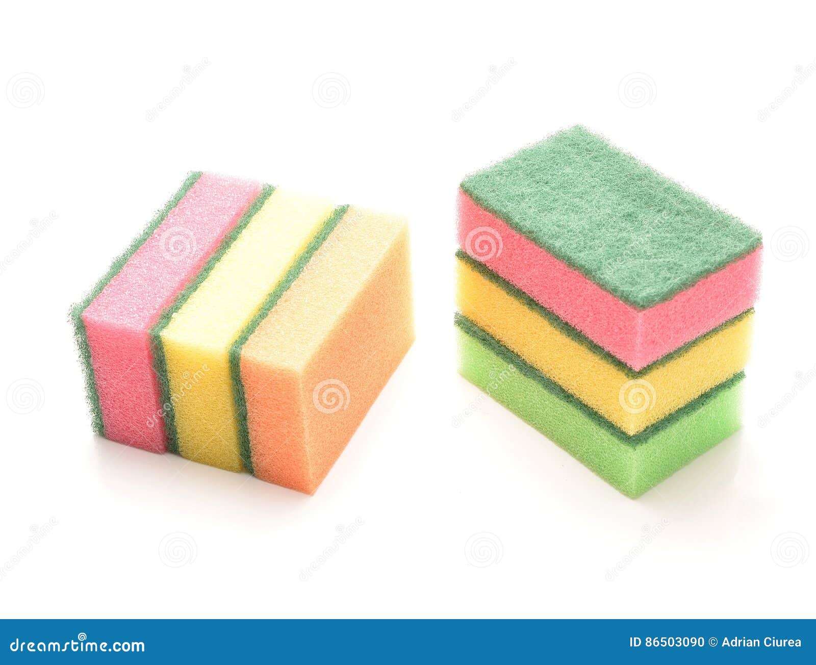 Kitchen sponges stock photo. Image of sanitary, kitchen 86503090