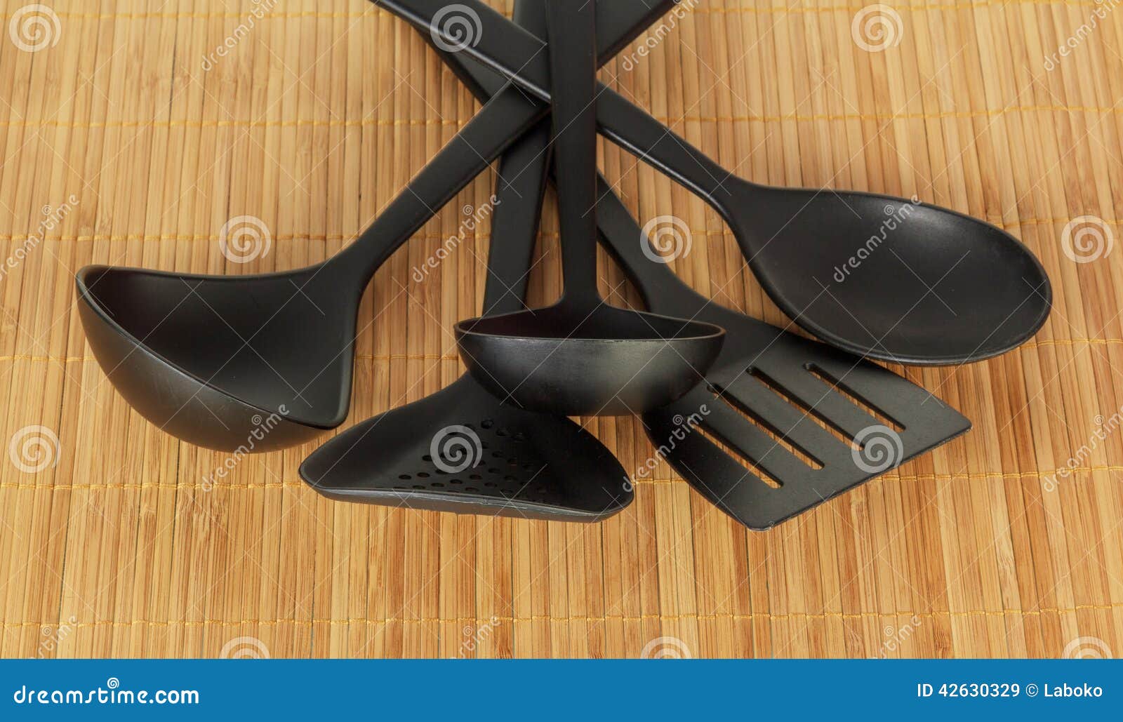 Kitchen tableware stock image. Image of home, cooking 42630329