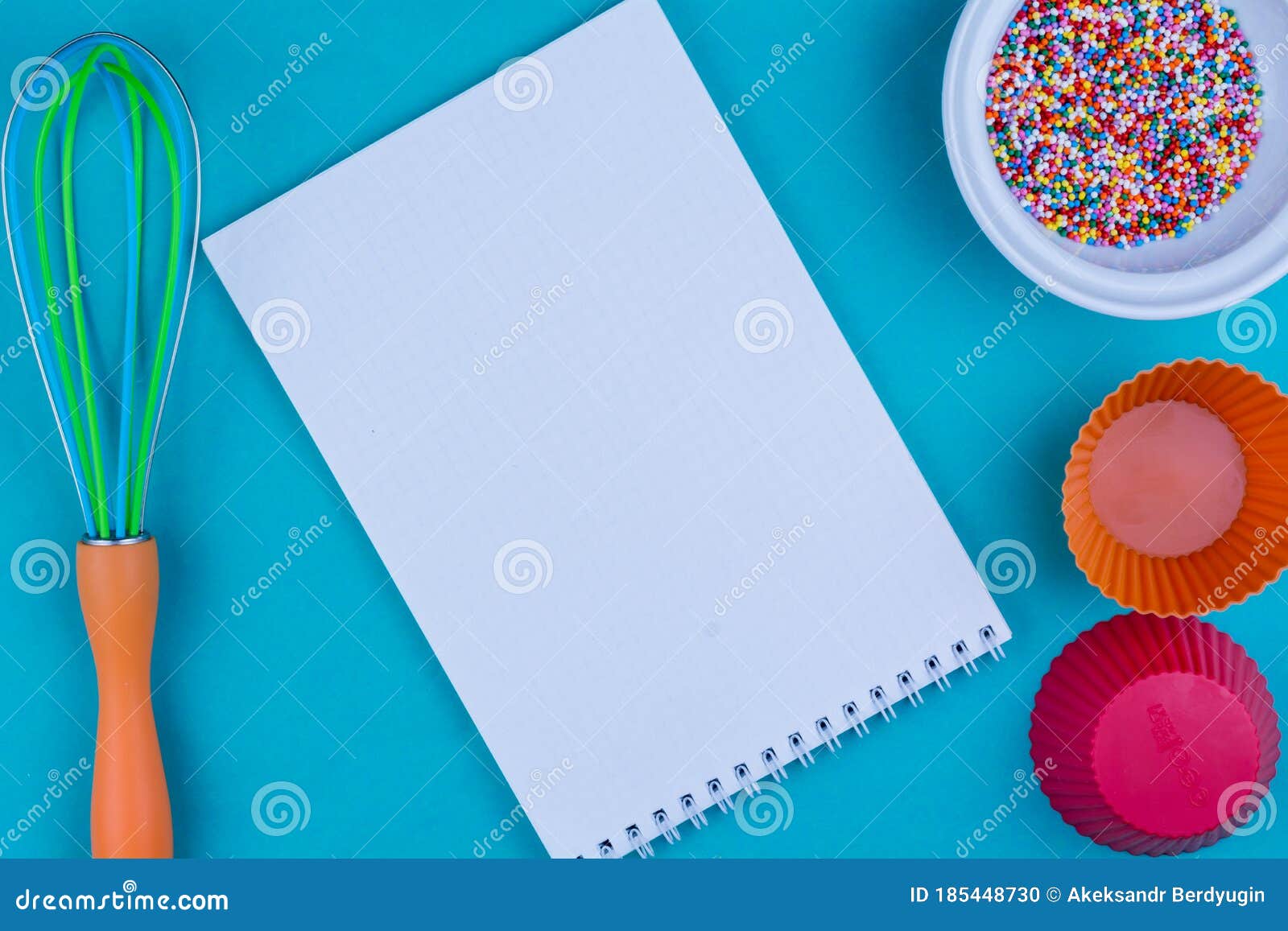 Kitchen Tools for Making Desserts. Confectionery Syringe with a Nozzle