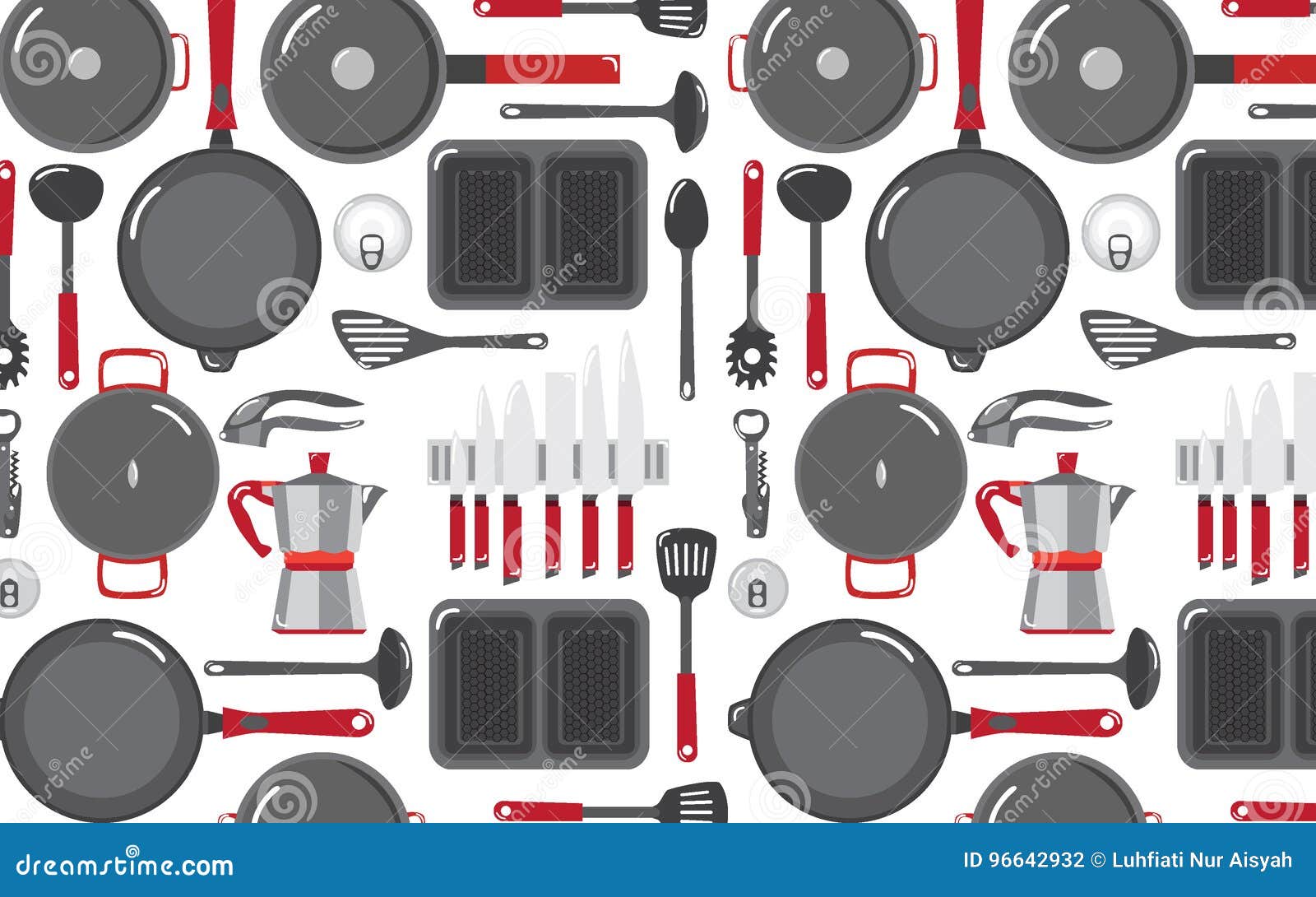 kitchen tools patters backgrounds 6