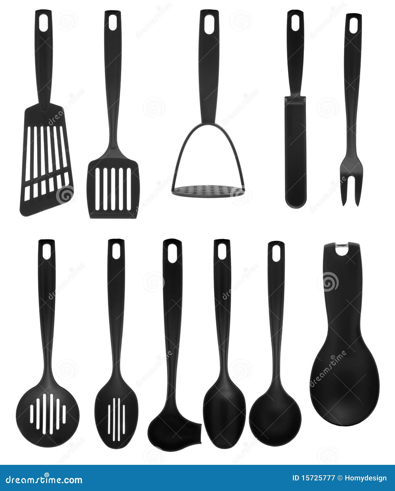 Kitchen utensils stock image. Image of steel, dishware 15725777