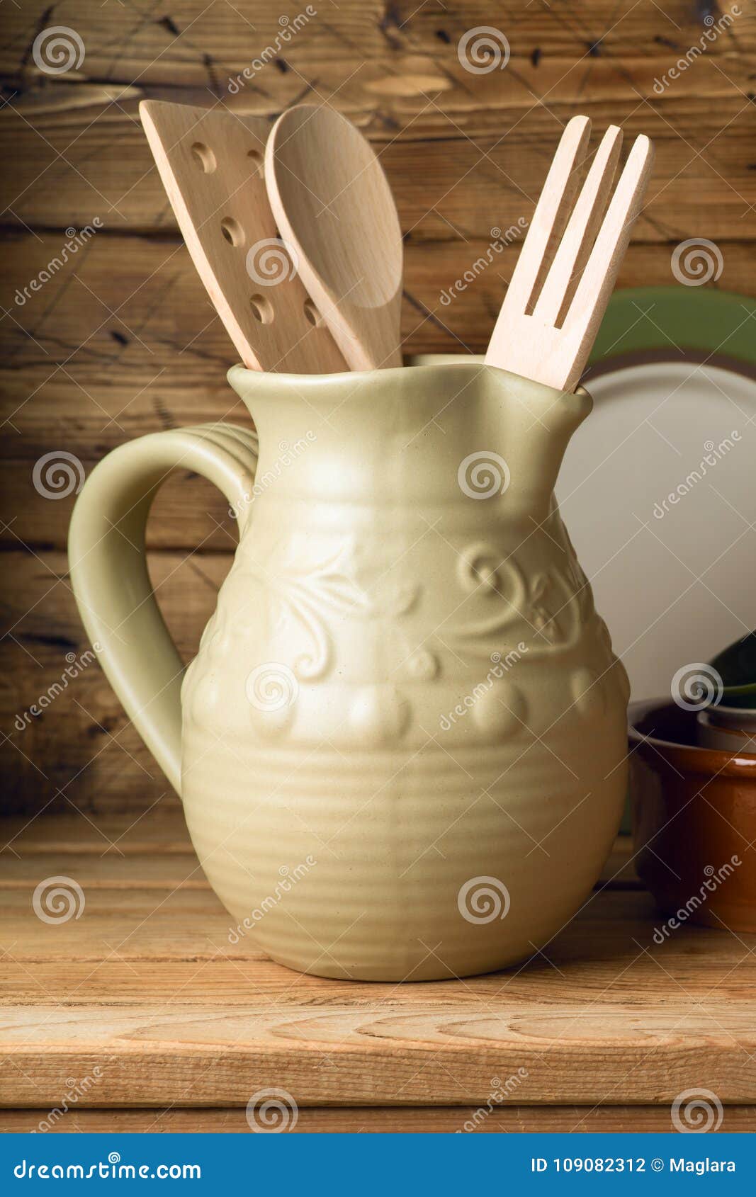 Kitchen Utensils Ceramic Jug Stock Images Download 584 Royalty Free