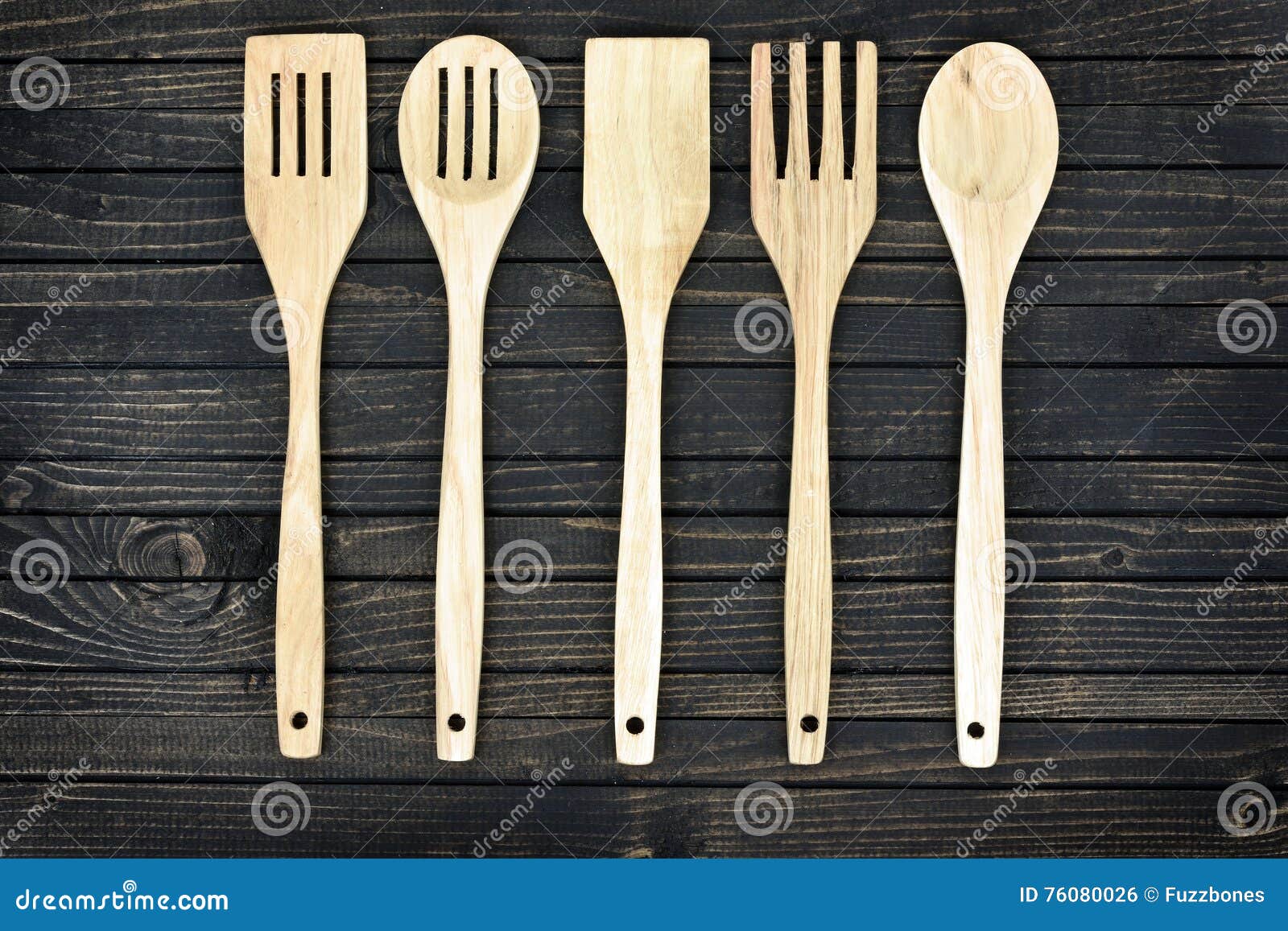 Kitchen utensils on table stock photo. Image of brown 76080026
