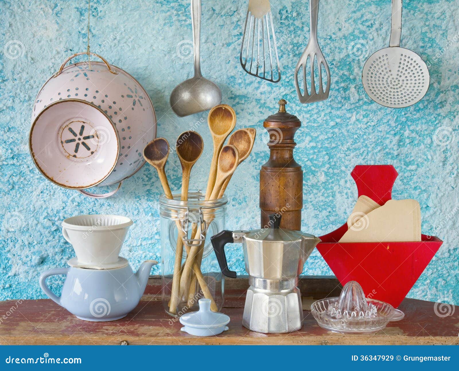 Kitchen utensils stock image. Image of dinner, equipment 36347929