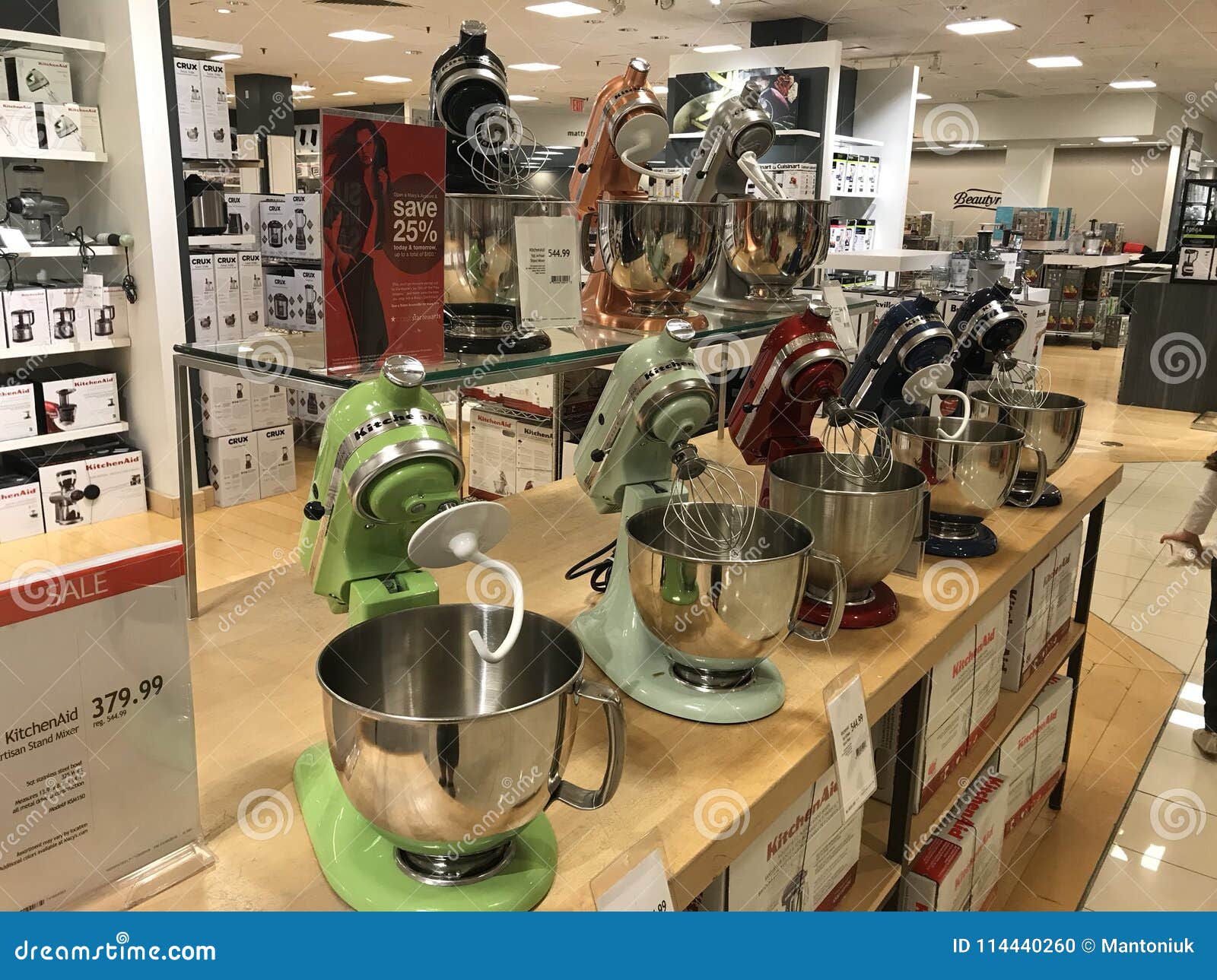 https://thumbs.dreamstime.com/z/kitchenaid-colorful-presentation-store-sale-114440260.jpg