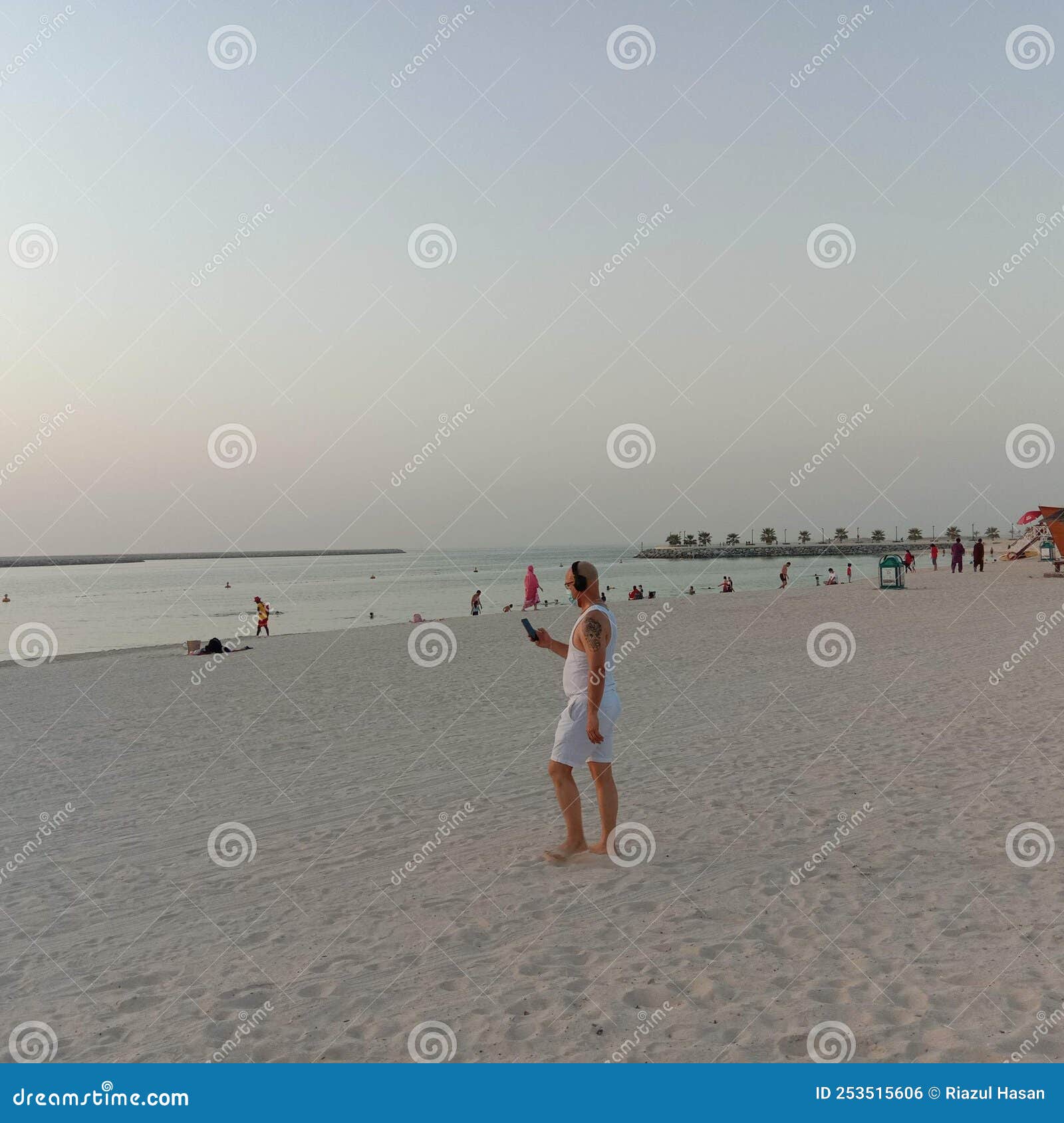 Kite beach in dubai UAE editorial photo. Image of sand 253515606