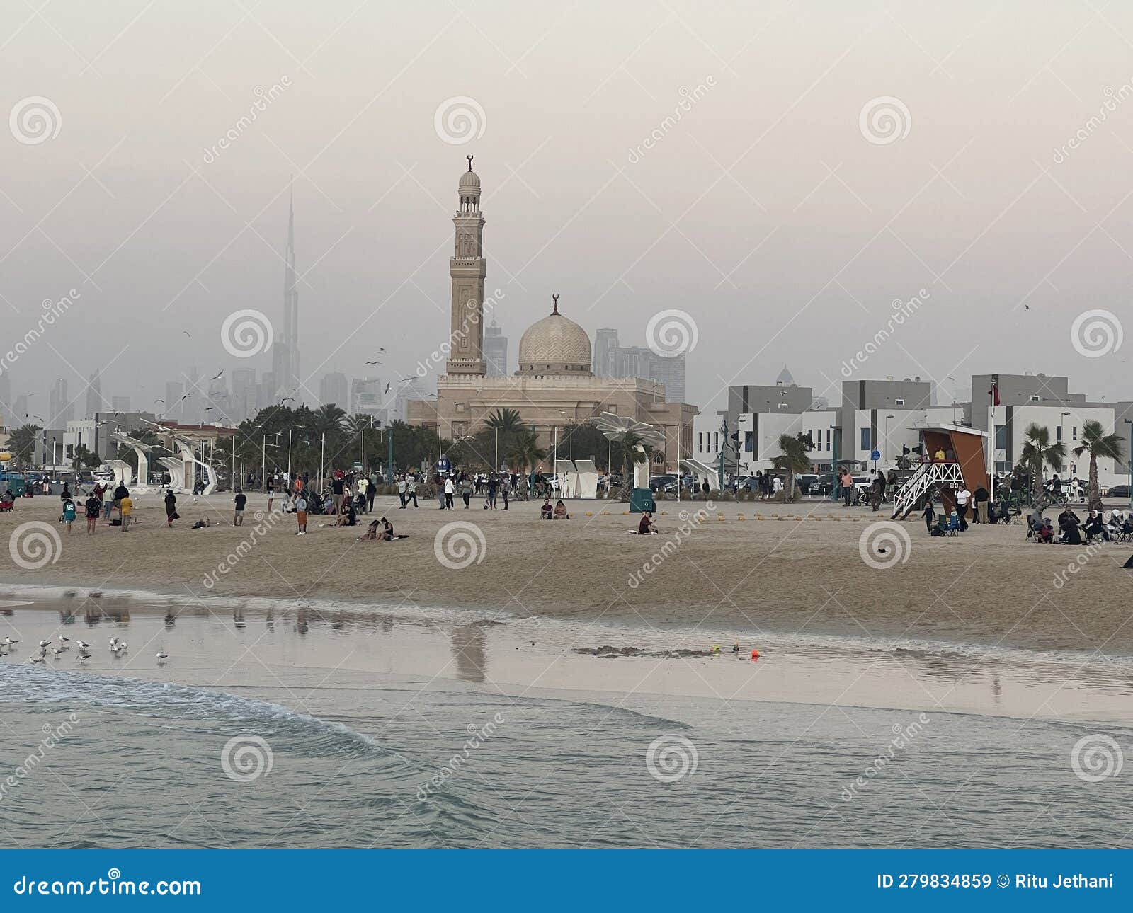 Kite Beach at Jumeirah in Dubai, UAE Stock Image Image of dubai
