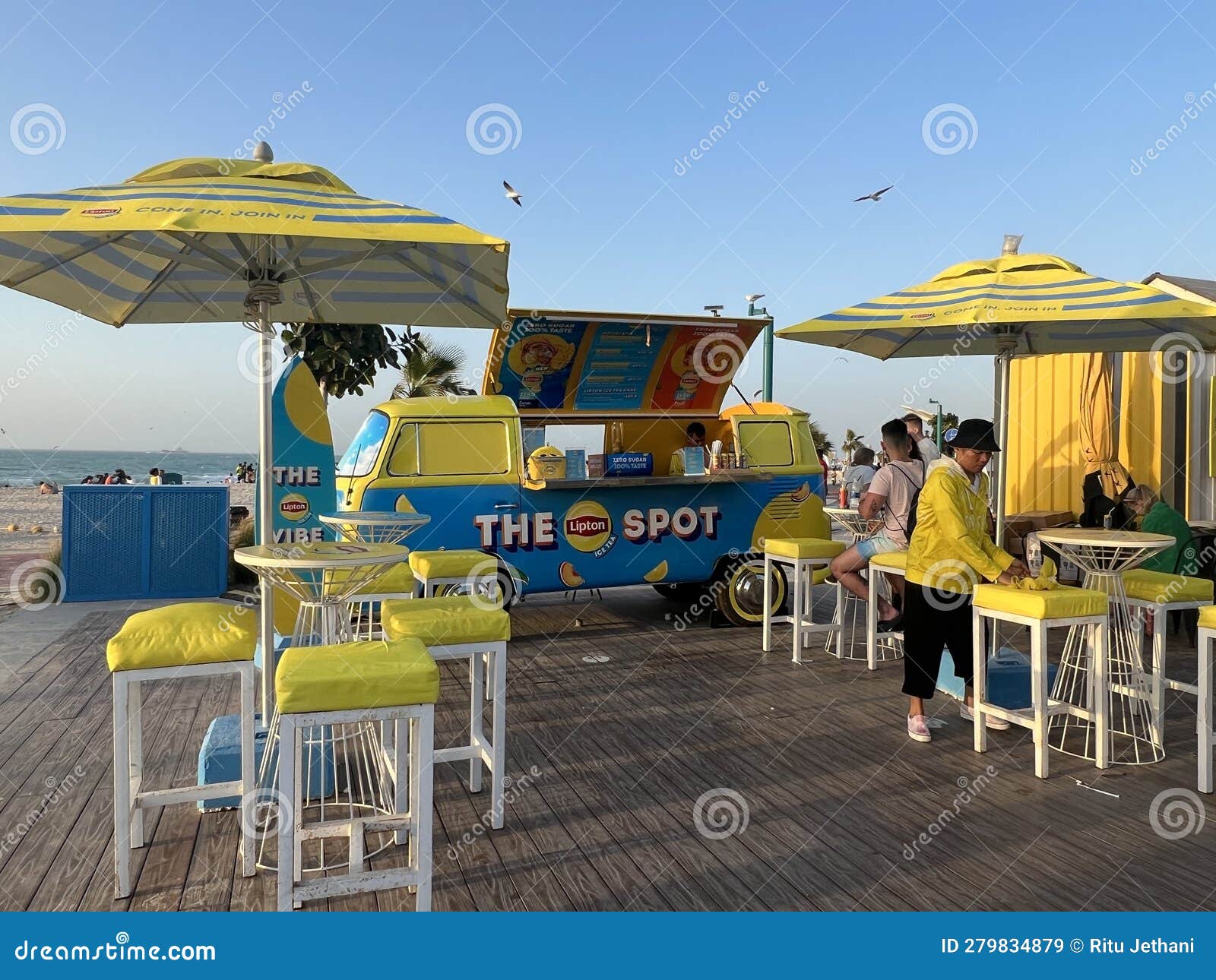 Kite Beach at Jumeirah in Dubai, UAE Editorial Stock Image Image of
