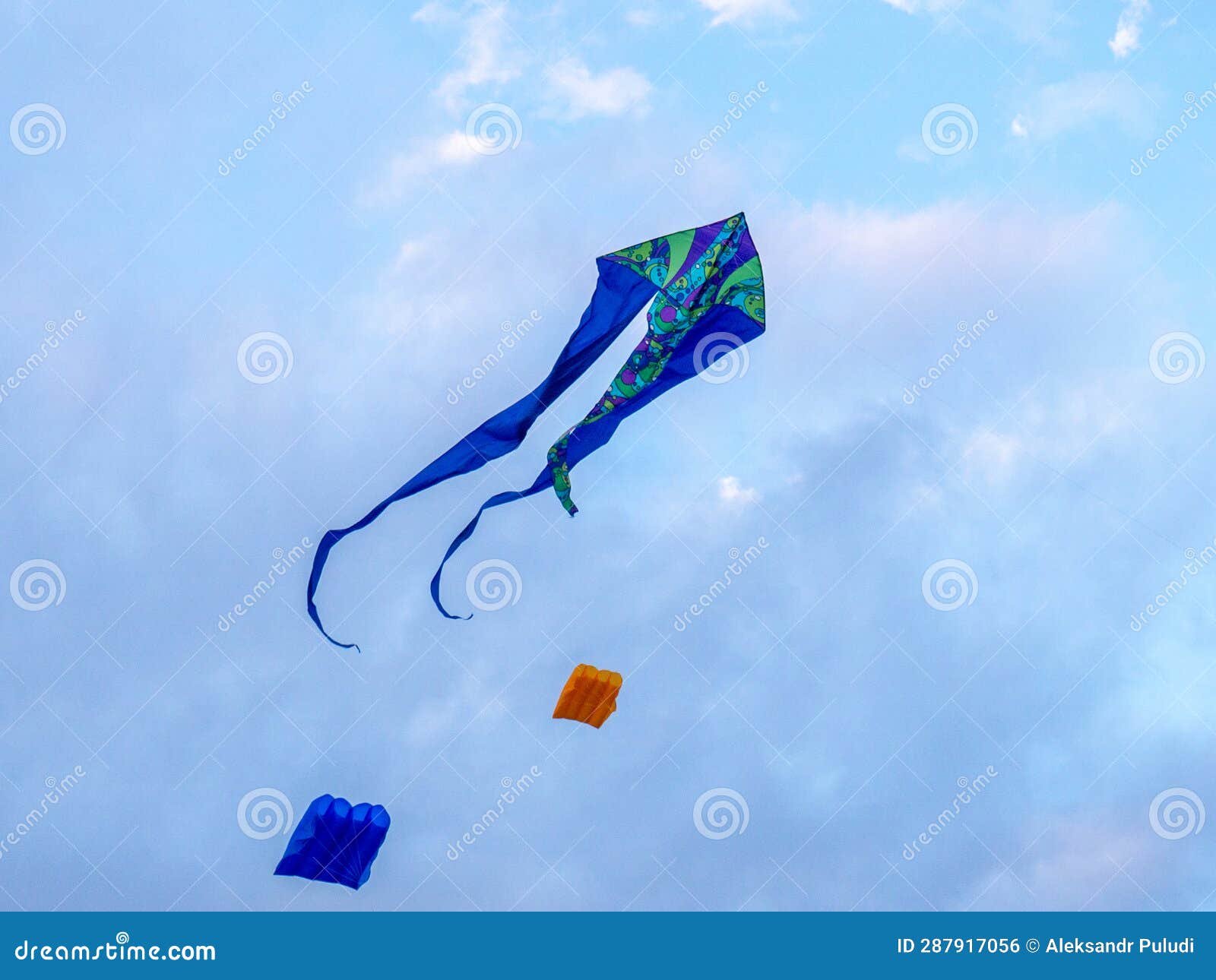 Kite Festival. Kites in the Sky. a Spectacle . Wind is Like a Force