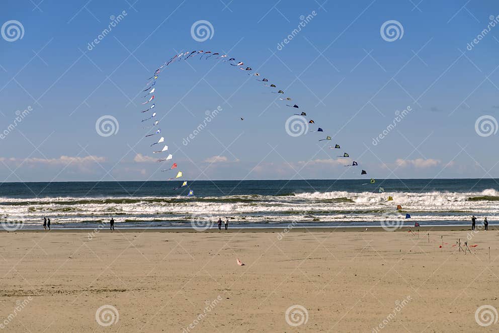 Kite Festival in Seaside Oregon Editorial Photo Image of seaside