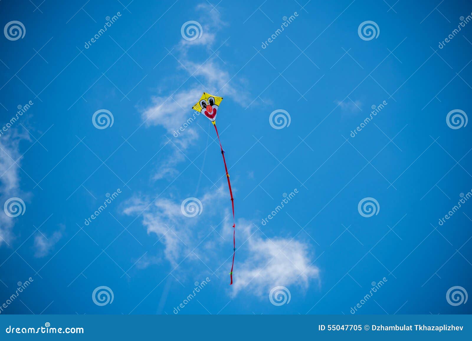 Kite stock image. Image of sunlight, activity, cloud 55047705