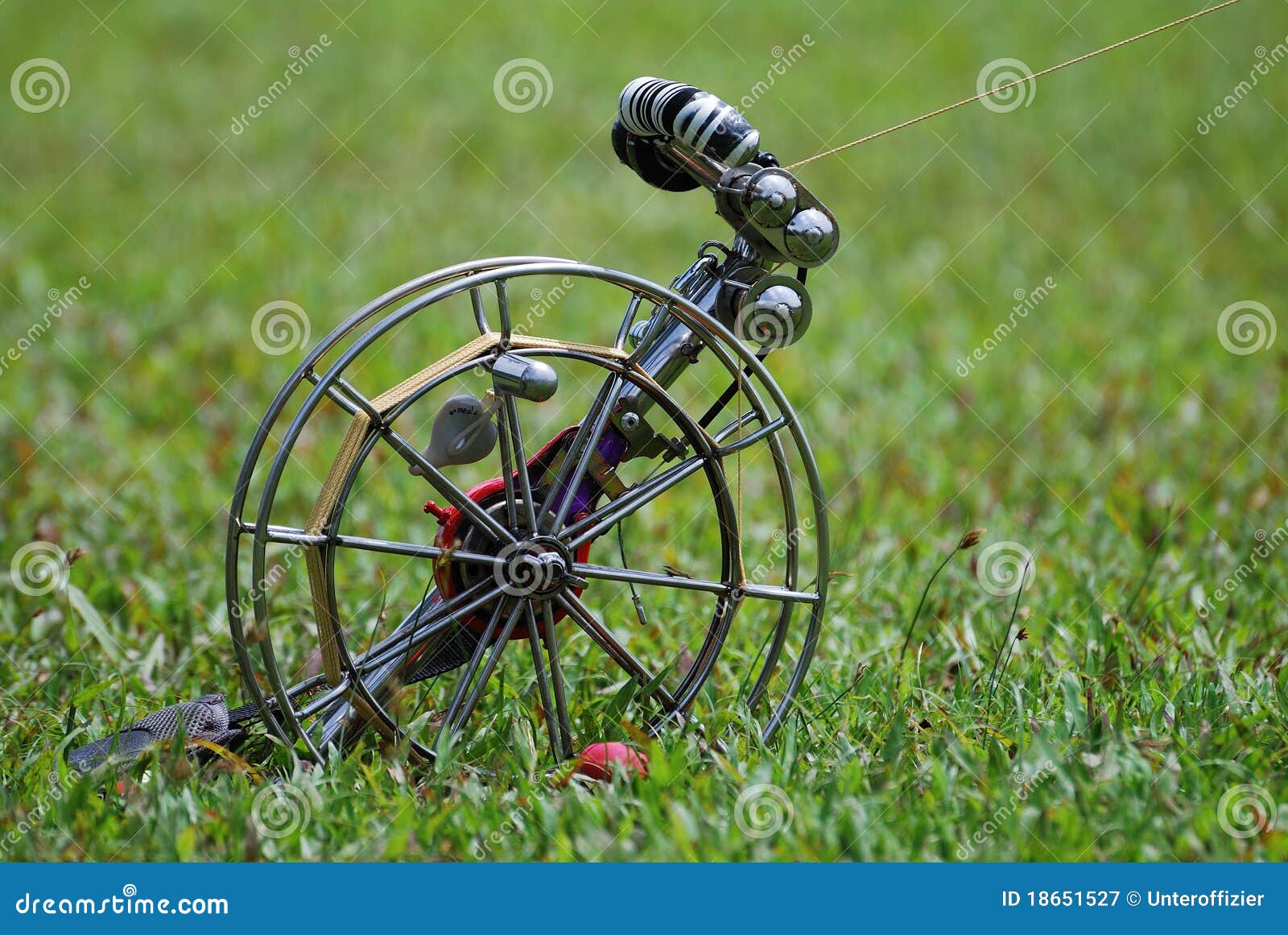 Kite Line Reel stock image. Image of coil, kite, field 18651527