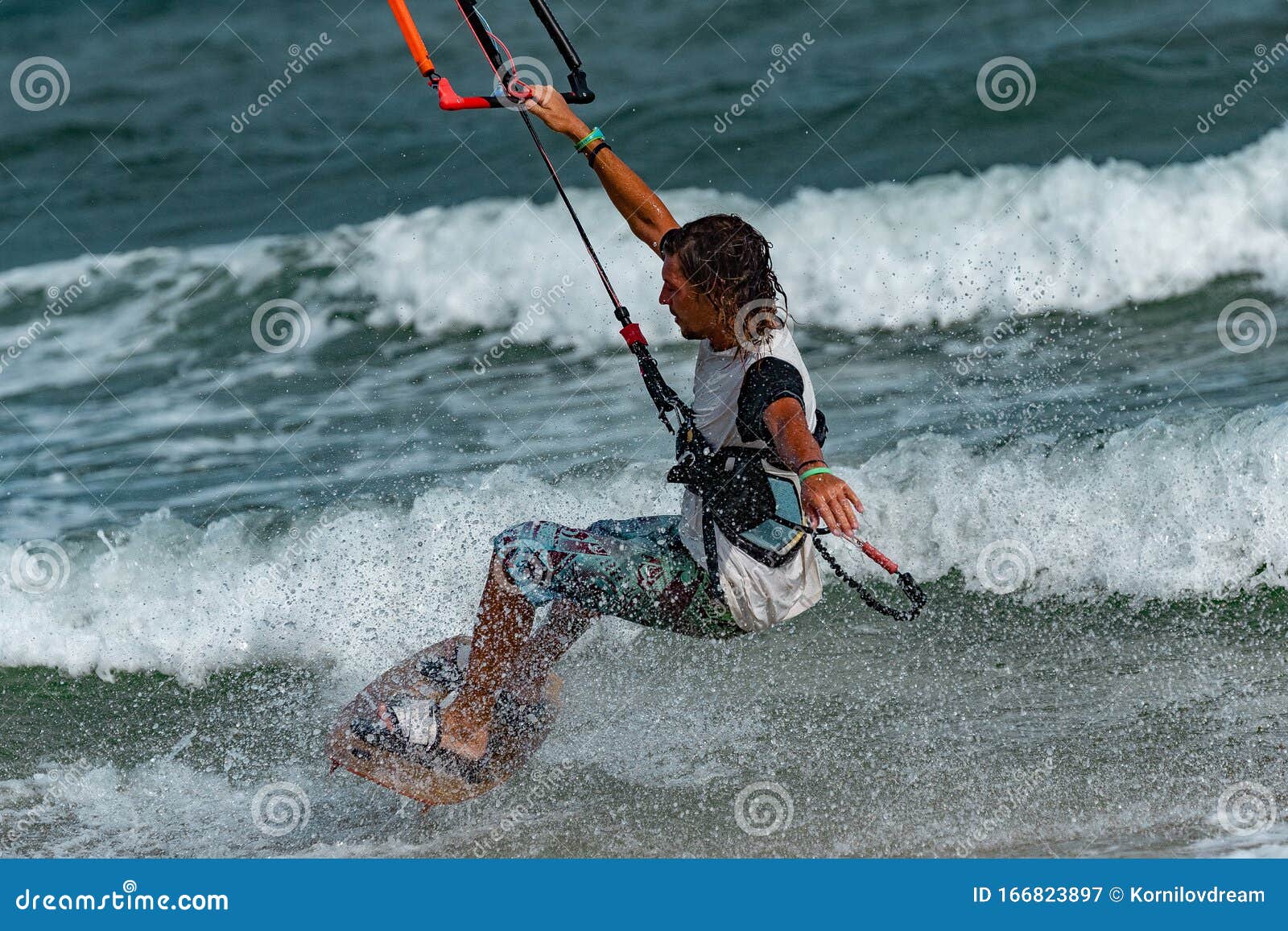 Kite surfer stock image. Image of active, freestyle 166823897