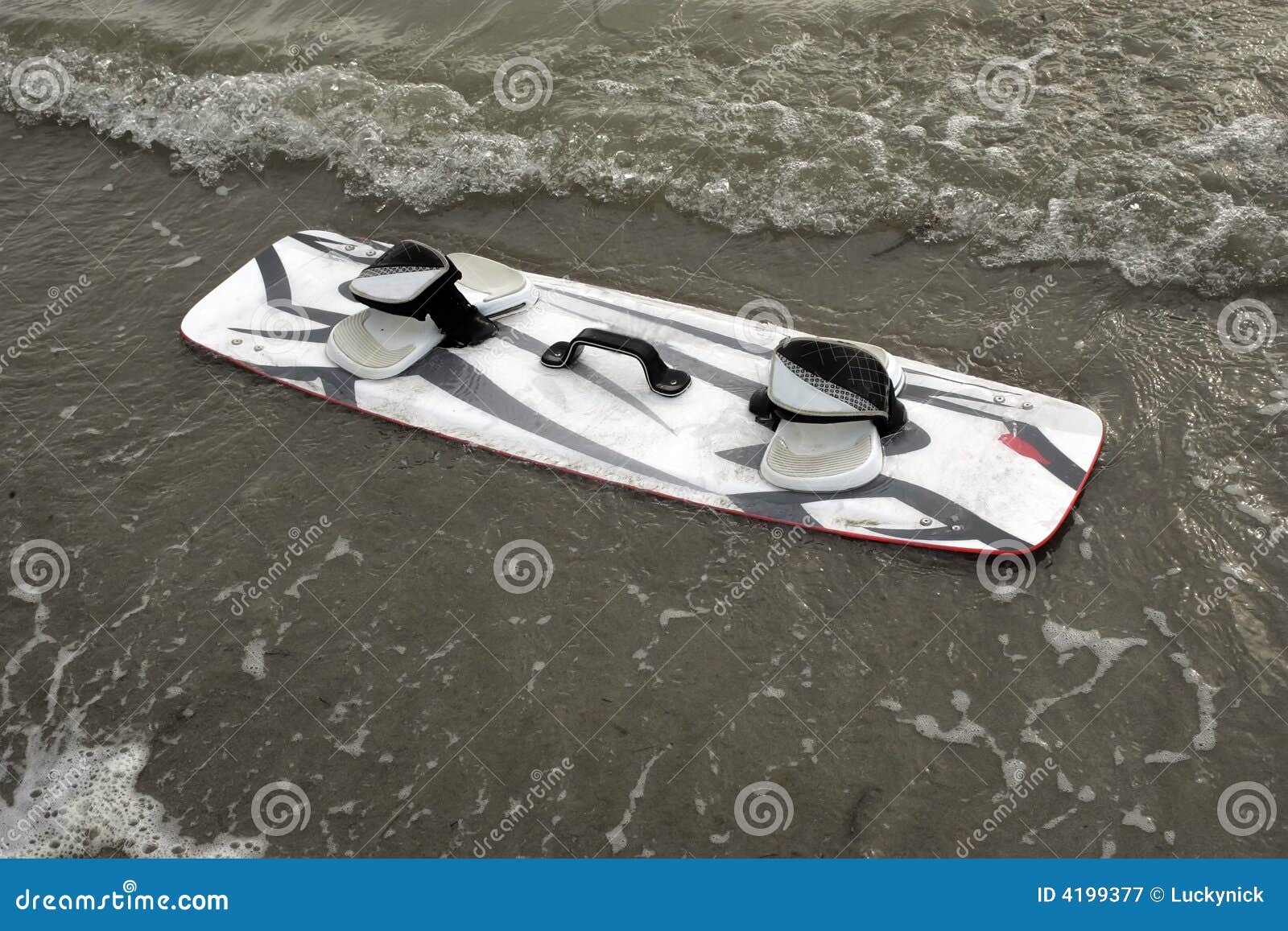 Kite surfing board stock image. Image of board, acrobatic 4199377