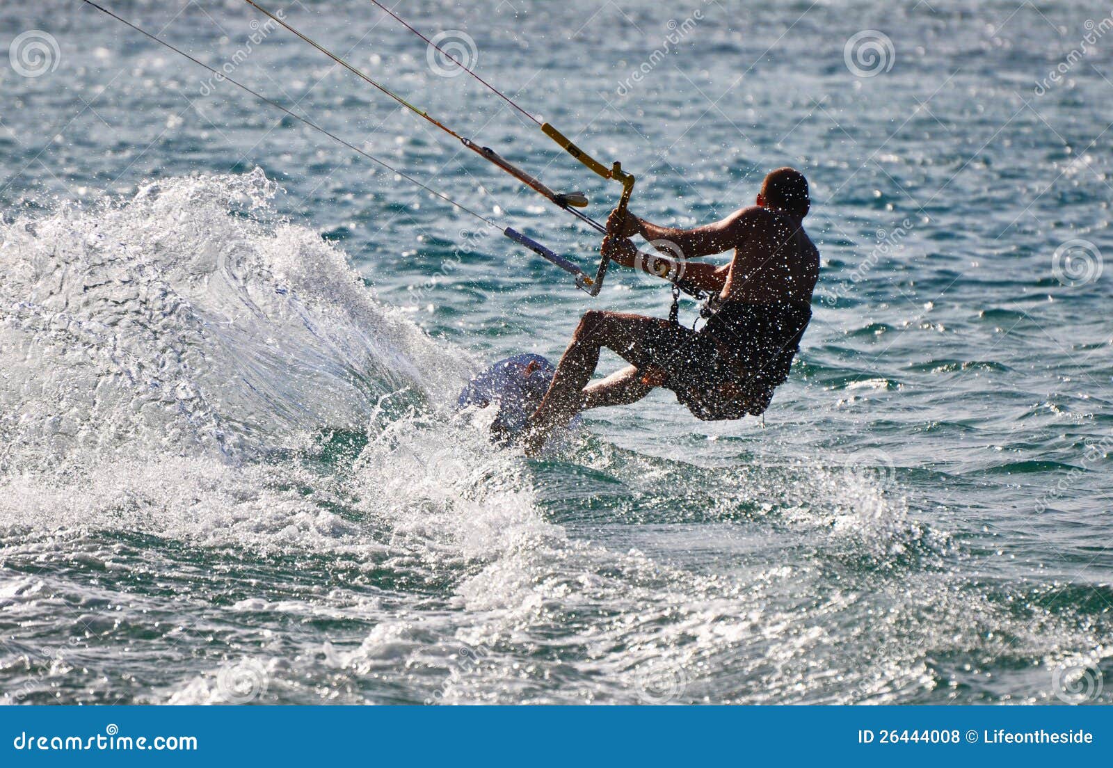 Kite Surfing Gold Coast Australia Stock Photo Image of ocean, corner