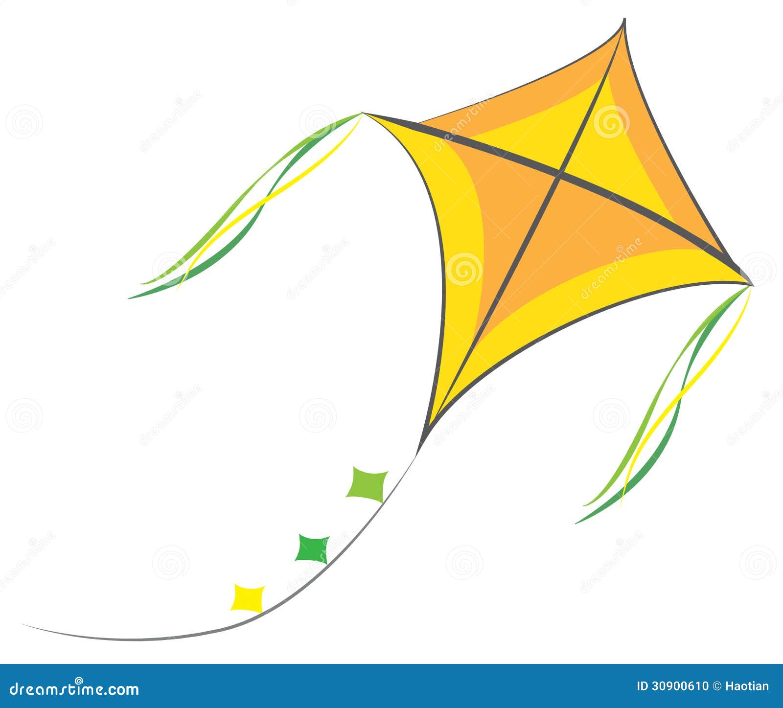Kite stock illustration. Illustration of graphic, kite 30900610