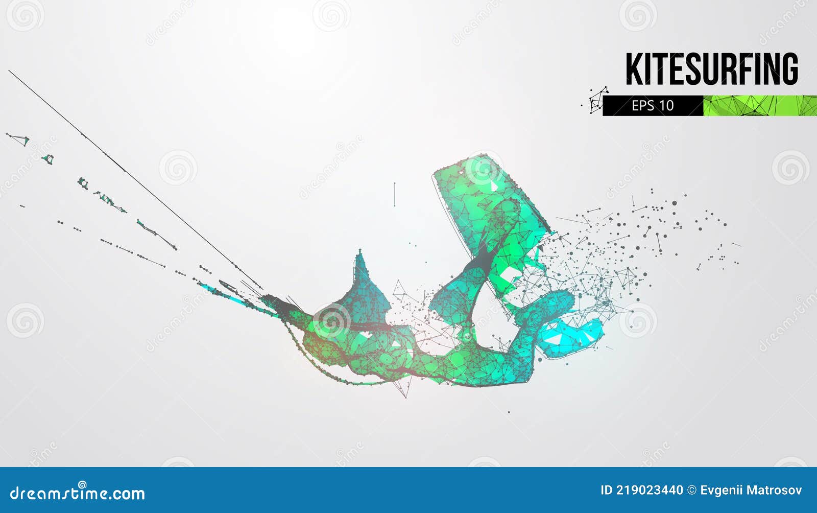 kiteboarding, hydrofoil. silhouette of a kitesurfer. freeride competition.  . thanks for watching