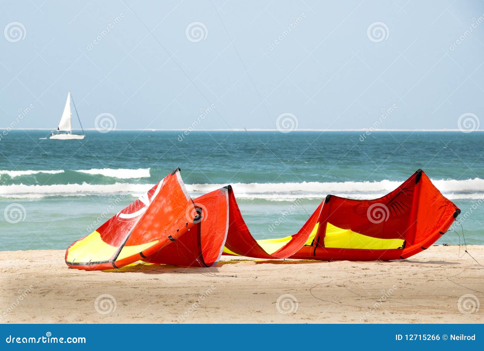The kites and the sail stock photo. Image of inflatable 12715266