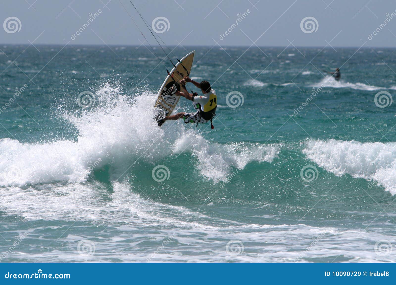 Kitesurfer in SPAIN CHAMPIONSHIP Kitesurf Editorial Stock Image Image