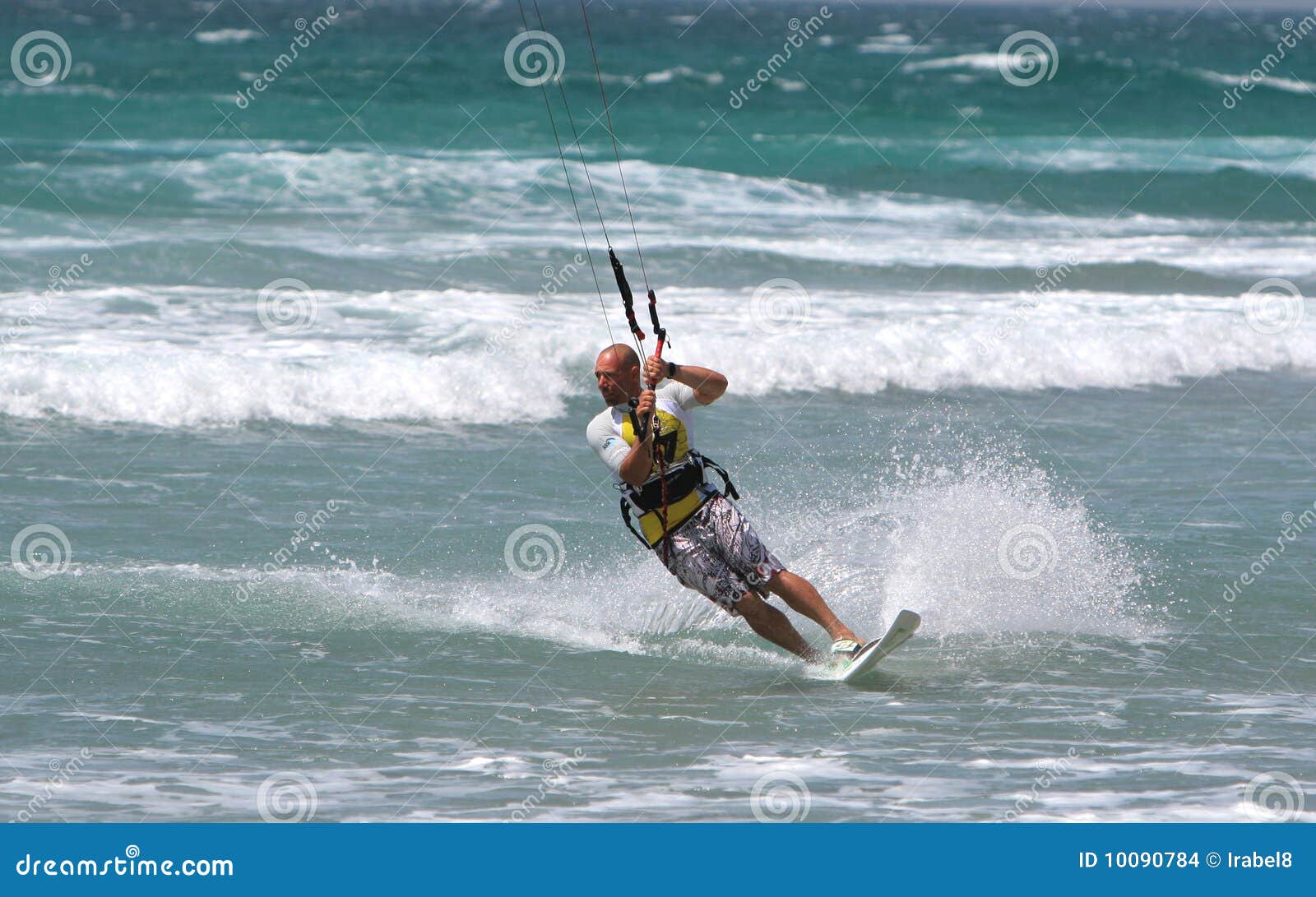 Kitesurfer in SPAIN CHAMPIONSHIP Kitesurf Editorial Stock Image Image
