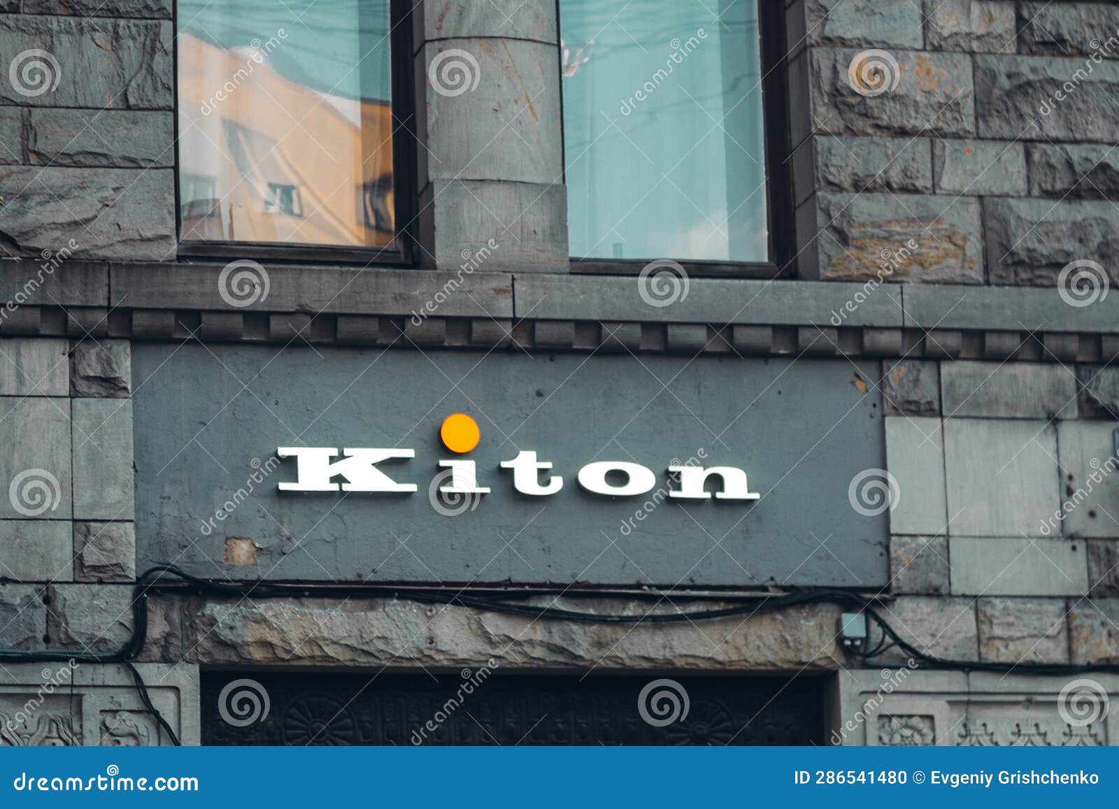 Kiton Brand Sign Clothing Store Editorial Image - Image of commercial ...