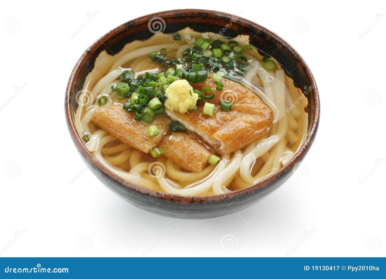 Kitsune Udon, Japanese Noodle Dish Royalty Free Stock Photography