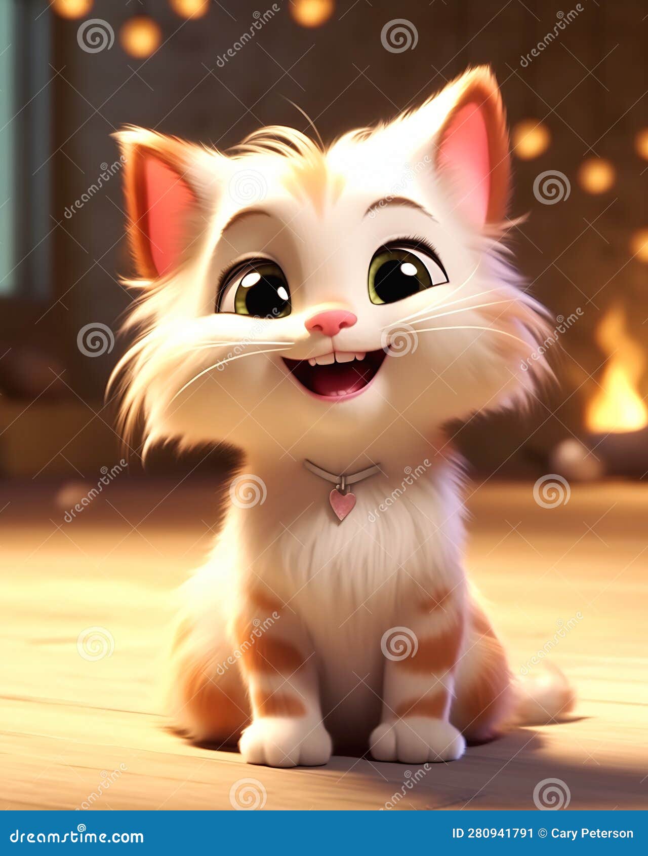 Smiling cat beluga | Poster