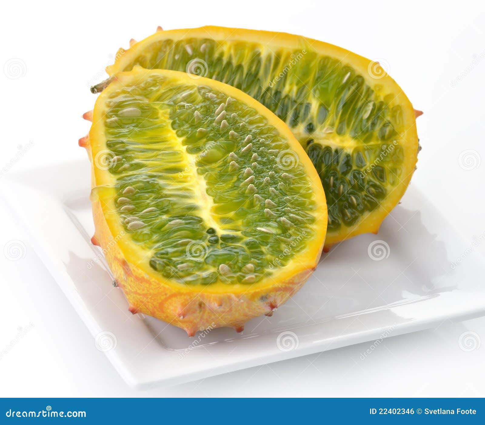 Kiwano Melon stock photo. Image of prickly, kawani, nutrition 22402346